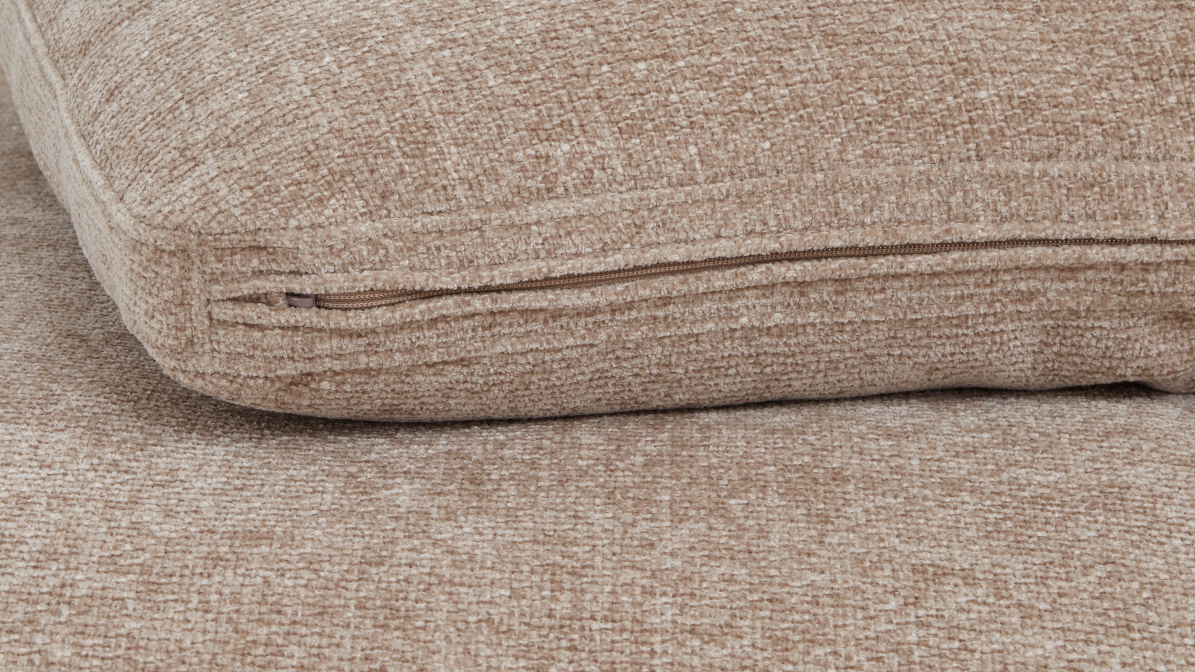 Slipcover - Movie Night™ Armless Chair, Large, Champagne - Image 1