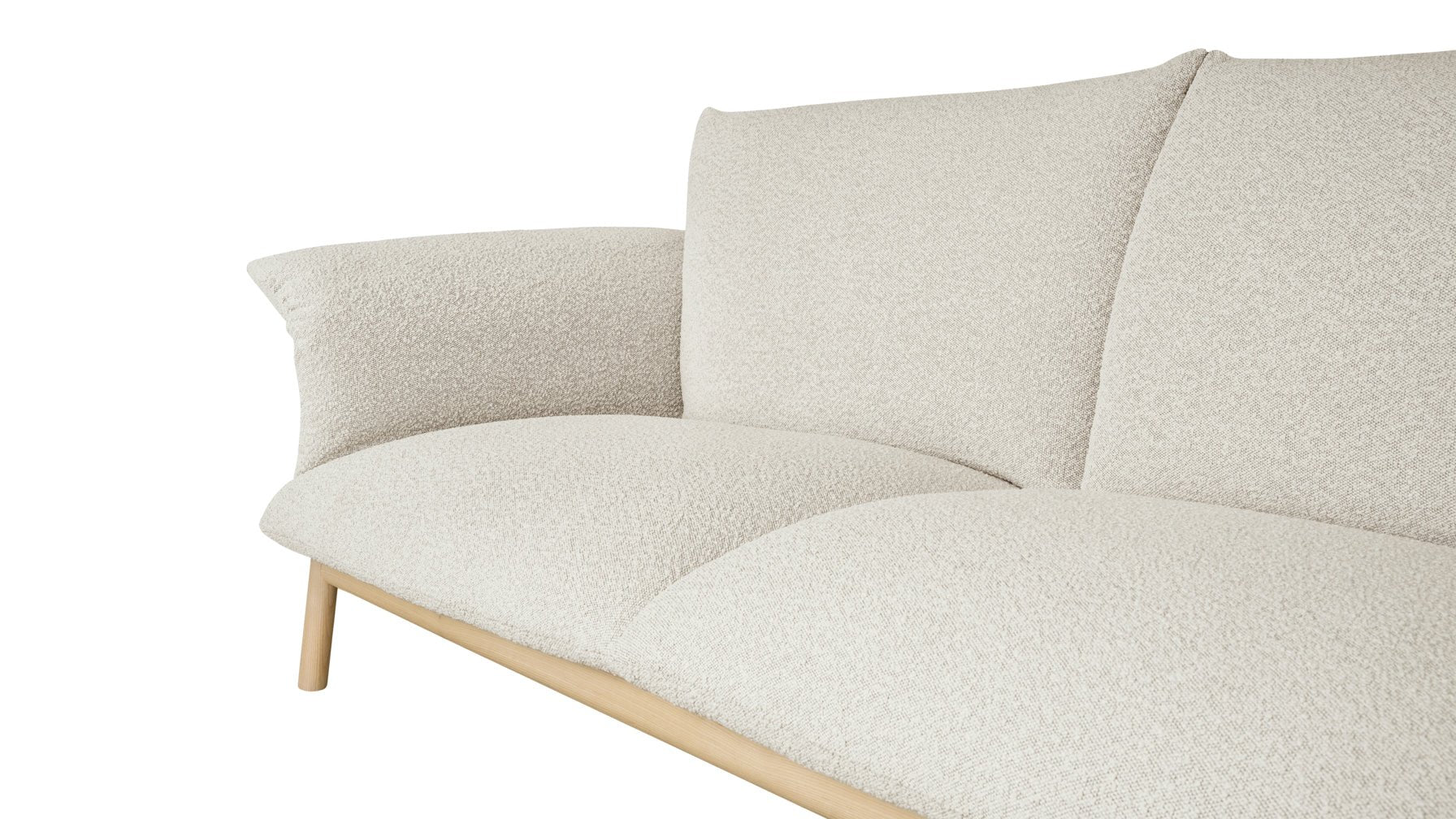 Pillow Talk Sofa, Warm Frost - Image 9