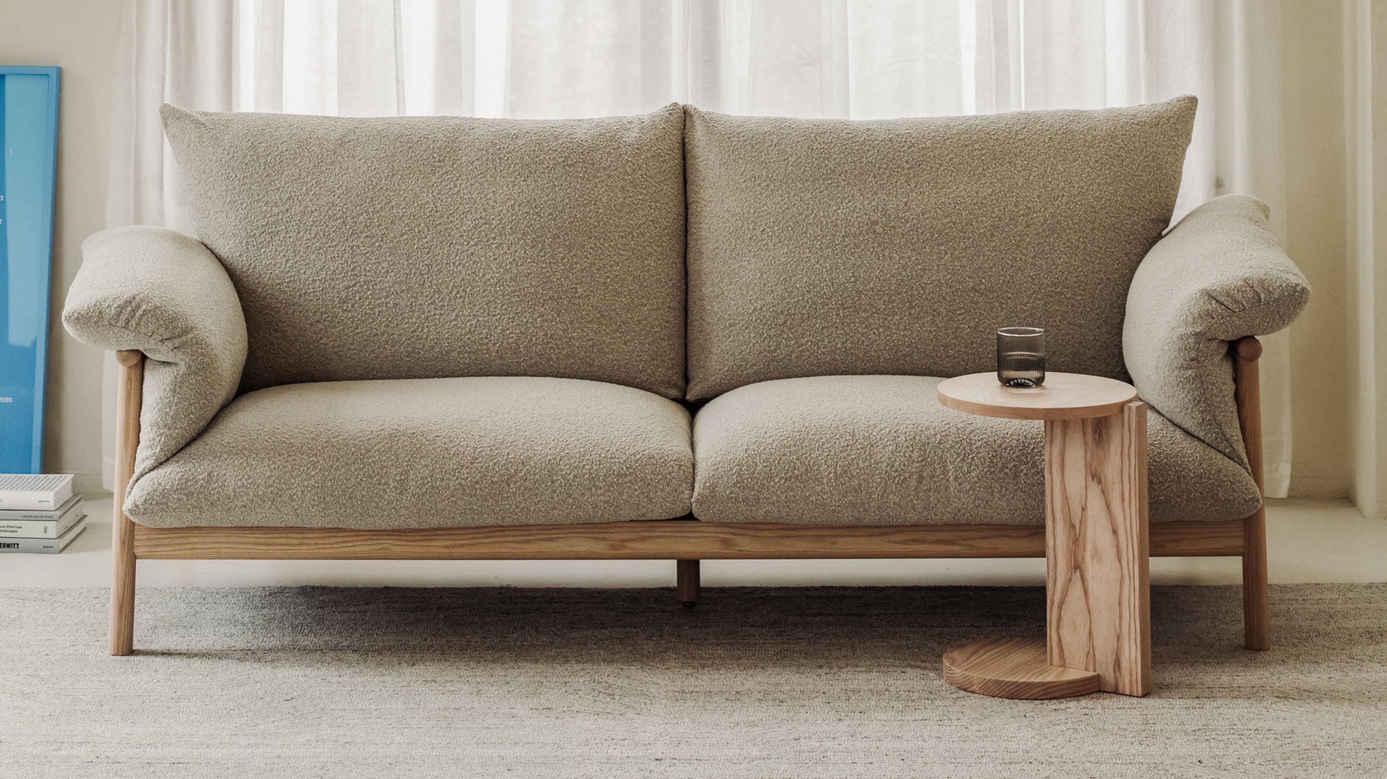 Pillow Talk Sofa, Warm Frost - Image 3