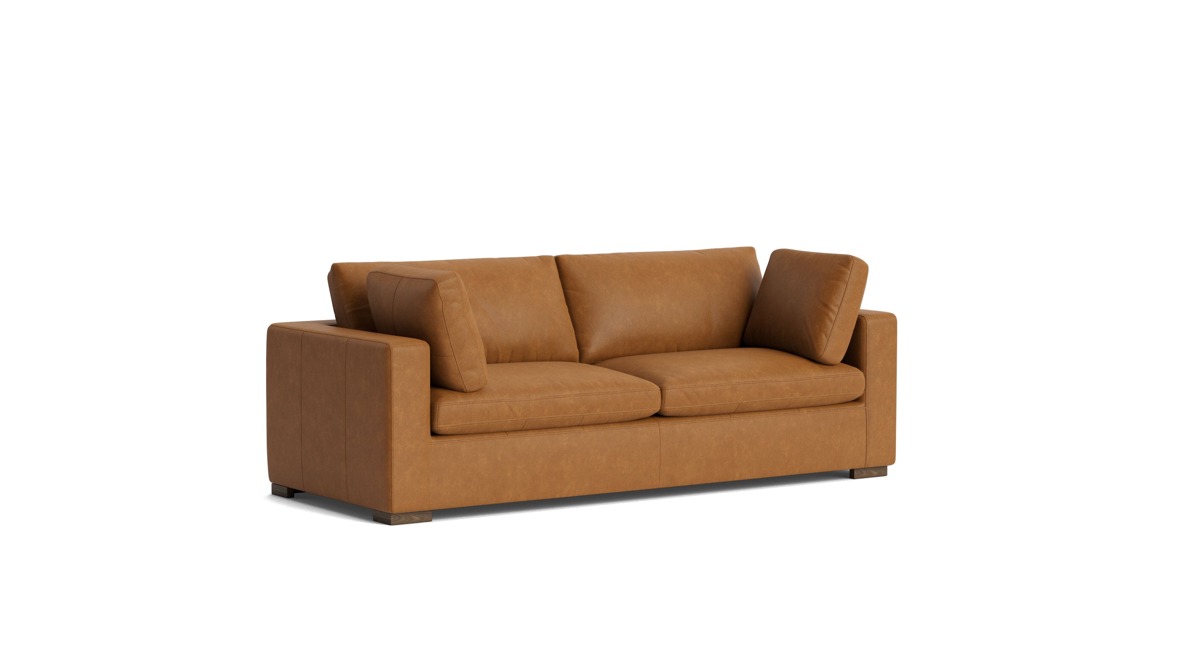 Lay Low Sofa, 2.5 Seater, Golden Tan