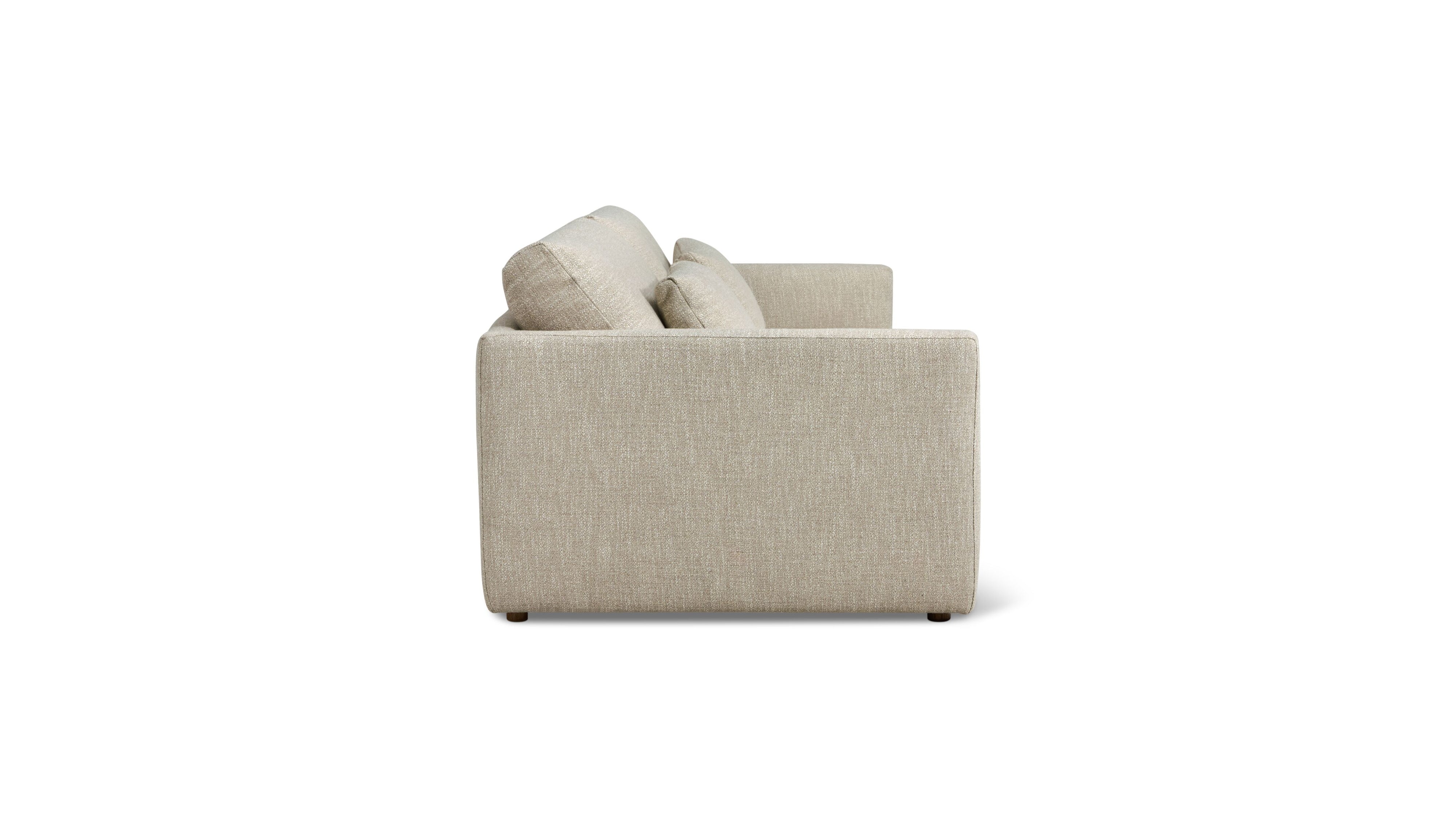 Wind Down 2-Piece Modular Sofa, Flax