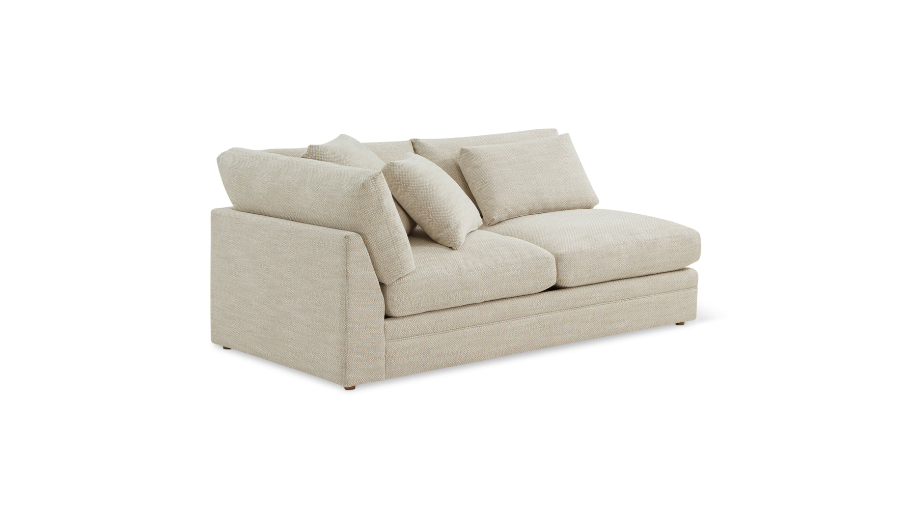 Feel Good 1-Arm Sofa, Left, Oyster - Image 8