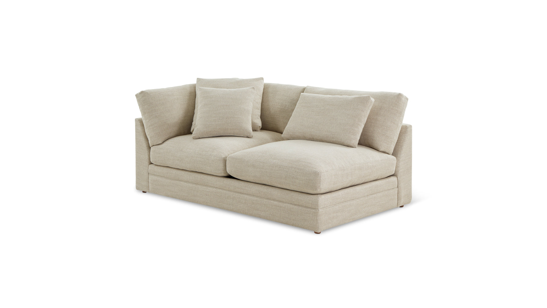 Feel Good 1-Arm Sofa, Left, Oyster - Image 7