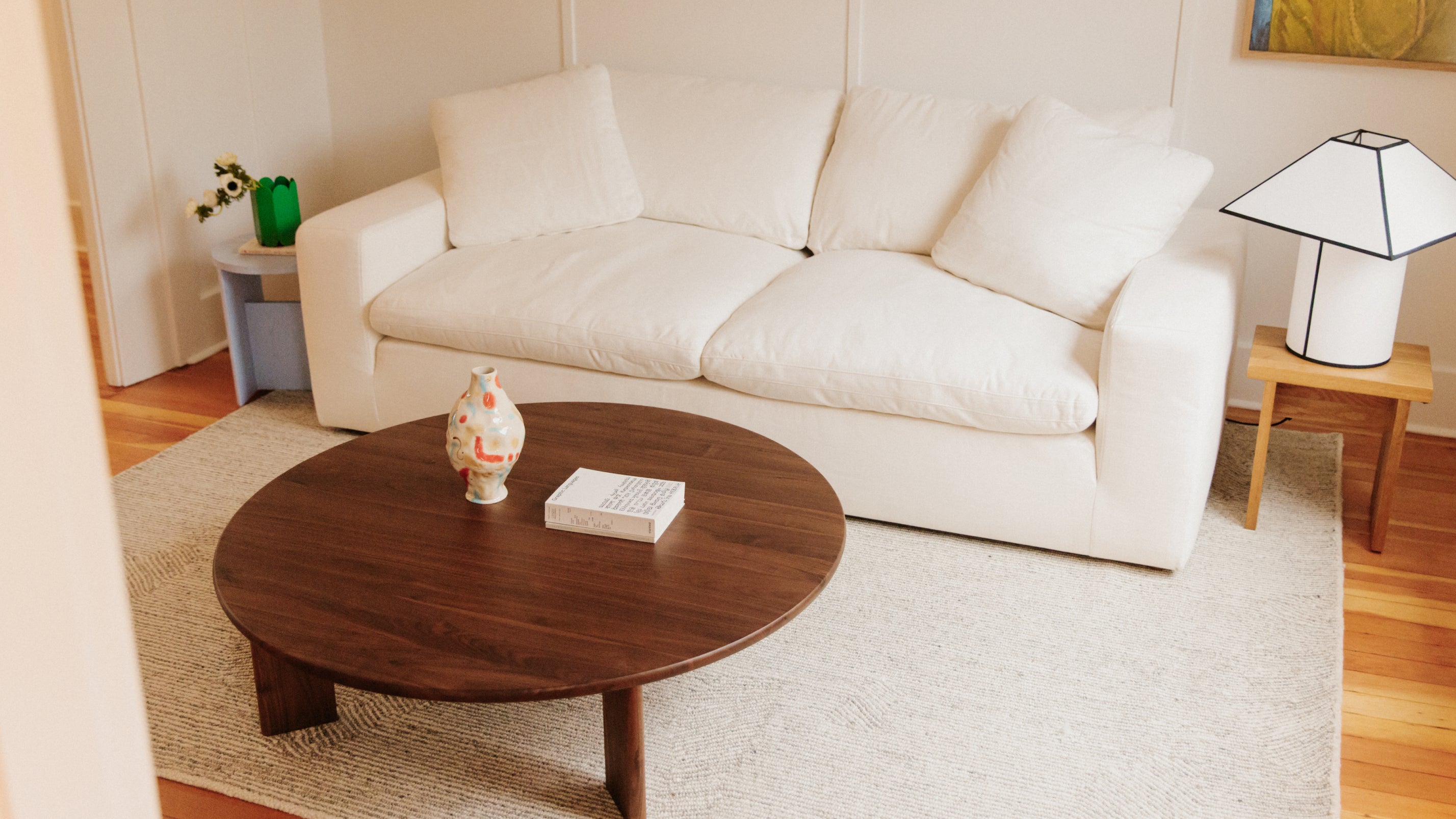 Movie Night™ Sofa, 2.5 Seater, Cream Linen