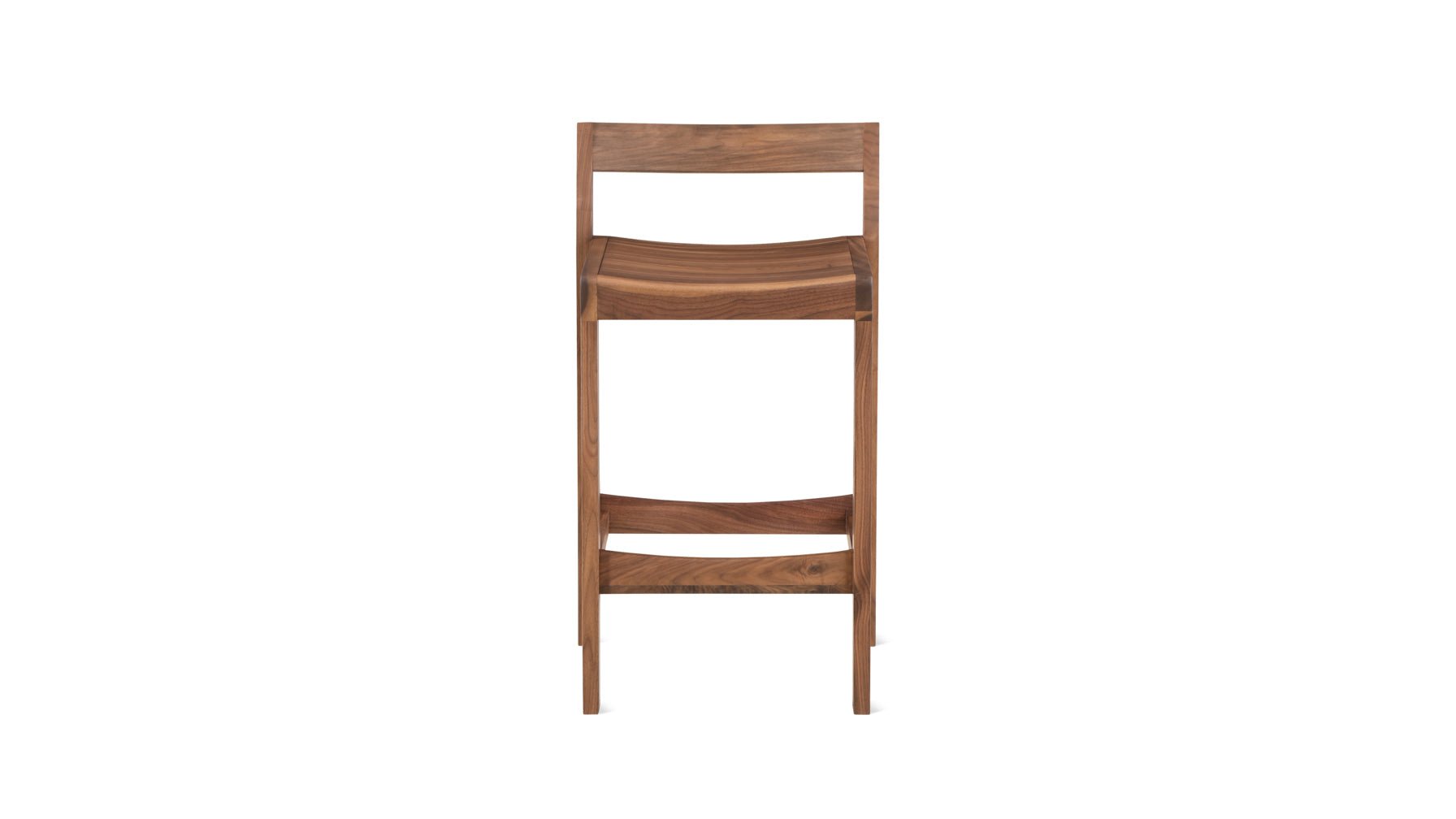 Plane Stool, Counter, American Walnut - Sundays CompanySTO - BC - 005 - 051
