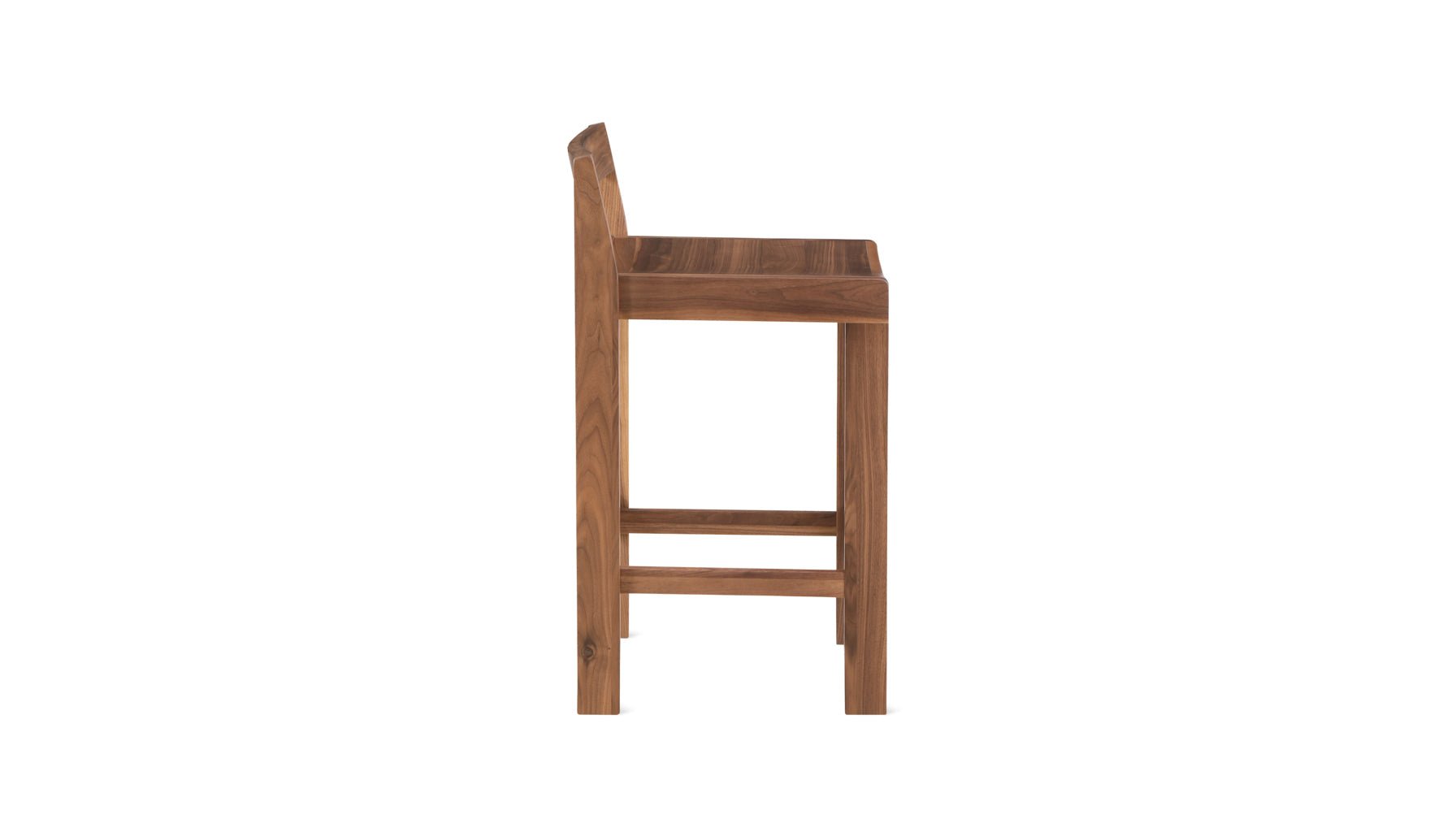 Plane Stool, Counter, American Walnut - Image 9