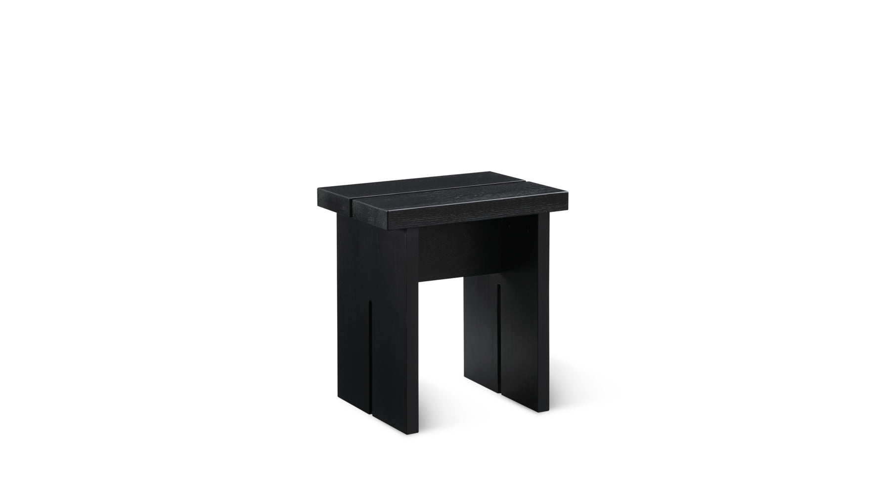Plane Stool, Black Oak - Image 1