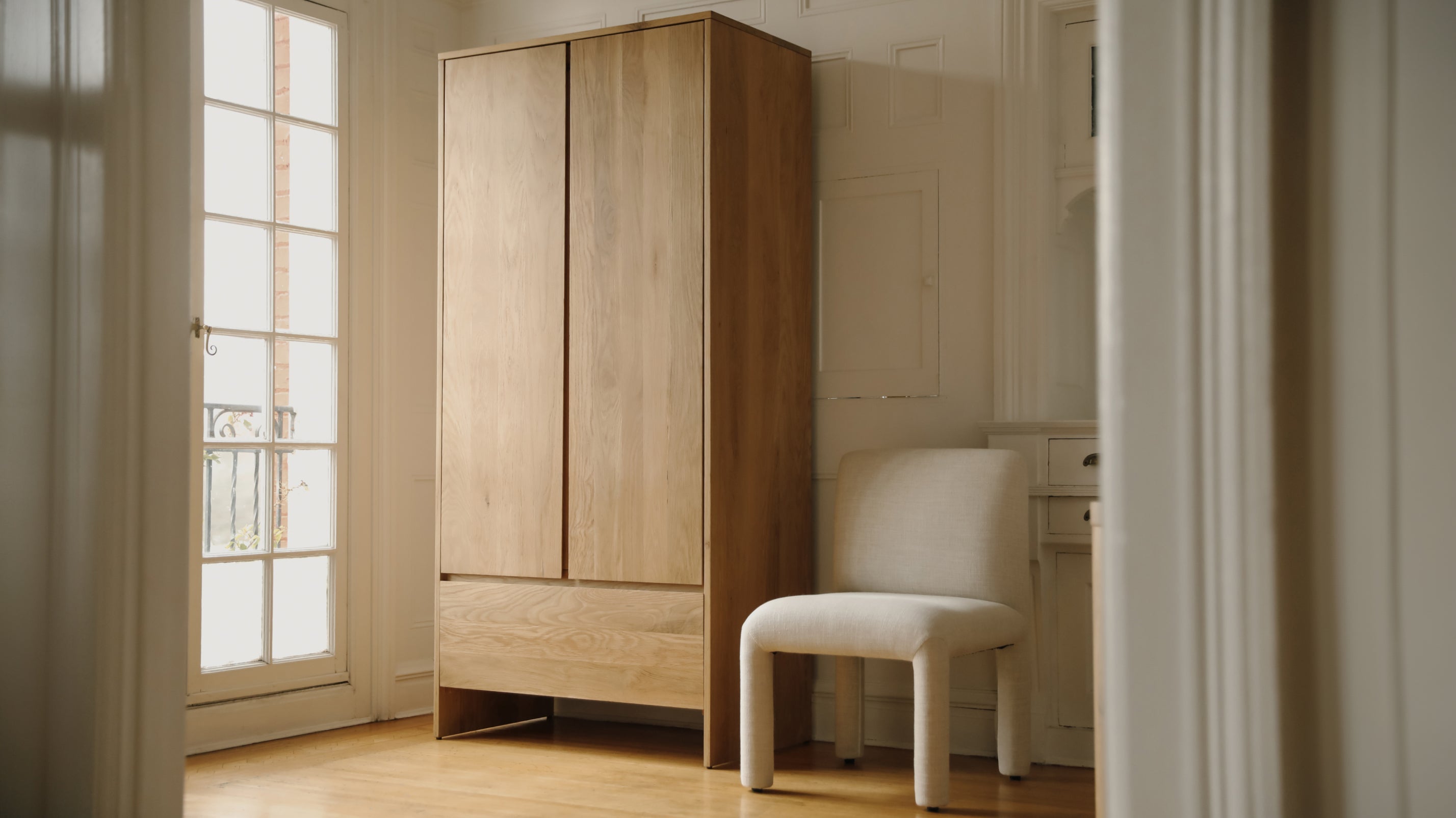 Everyday Armoire, Oak - Image 3