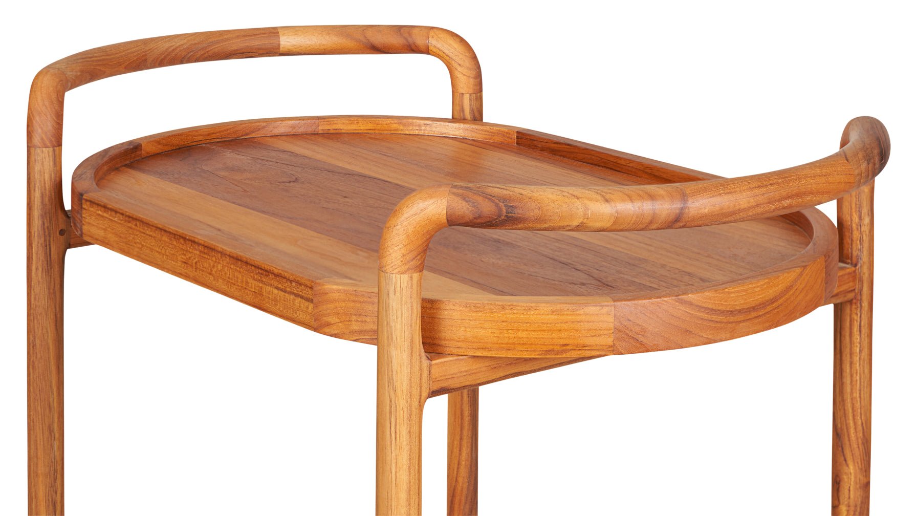 Stir It Up Bar Cart, Teak - Image 9