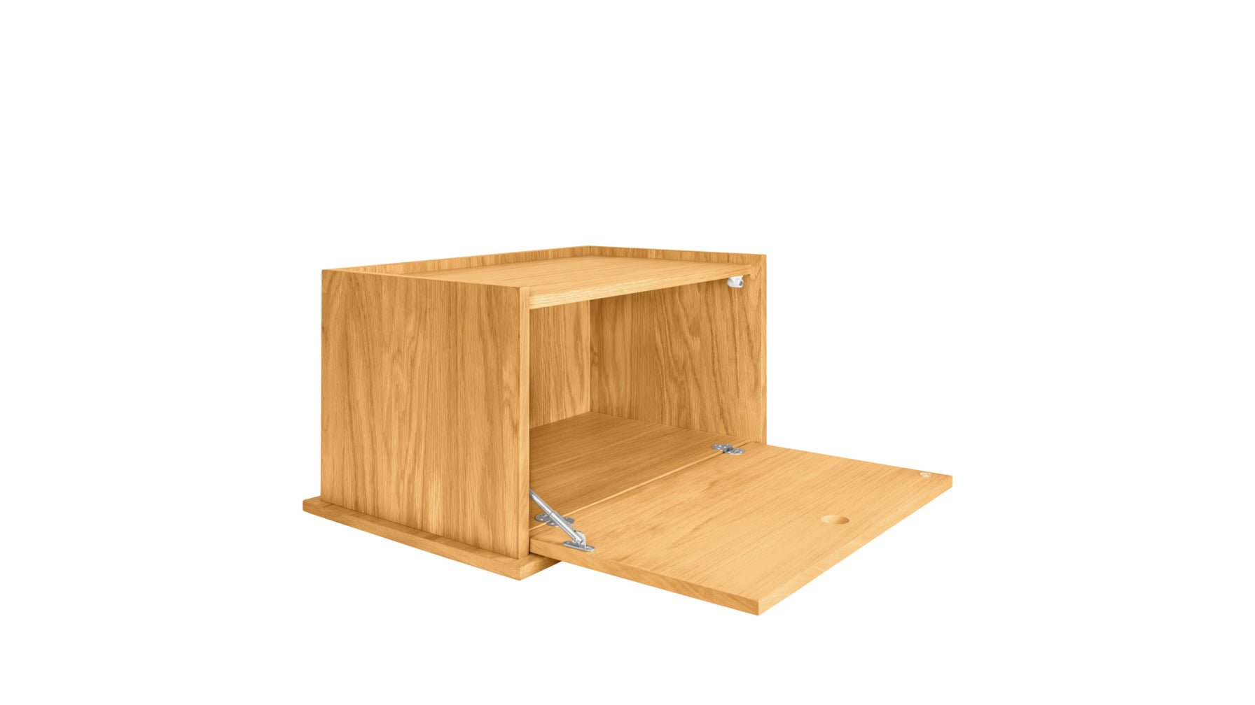 Keep Stacking Storage System, Closed, White Oak - Image 9
