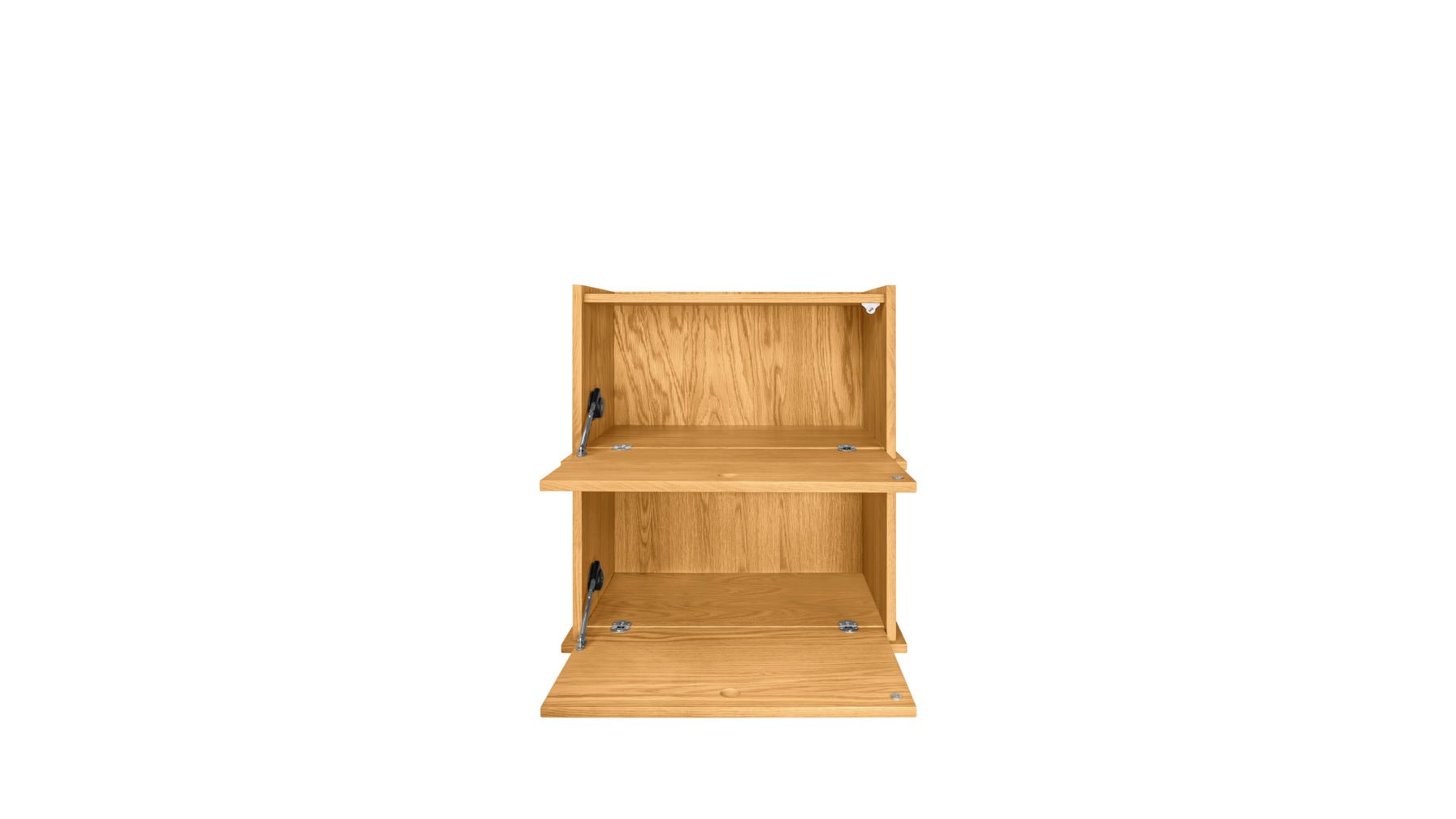 Keep Stacking Storage System 2-Piece, Closed, White Oak - Image 6