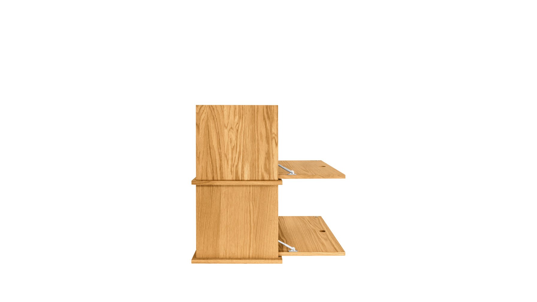 Keep Stacking Storage System 2-Piece, Closed, White Oak - Image 10