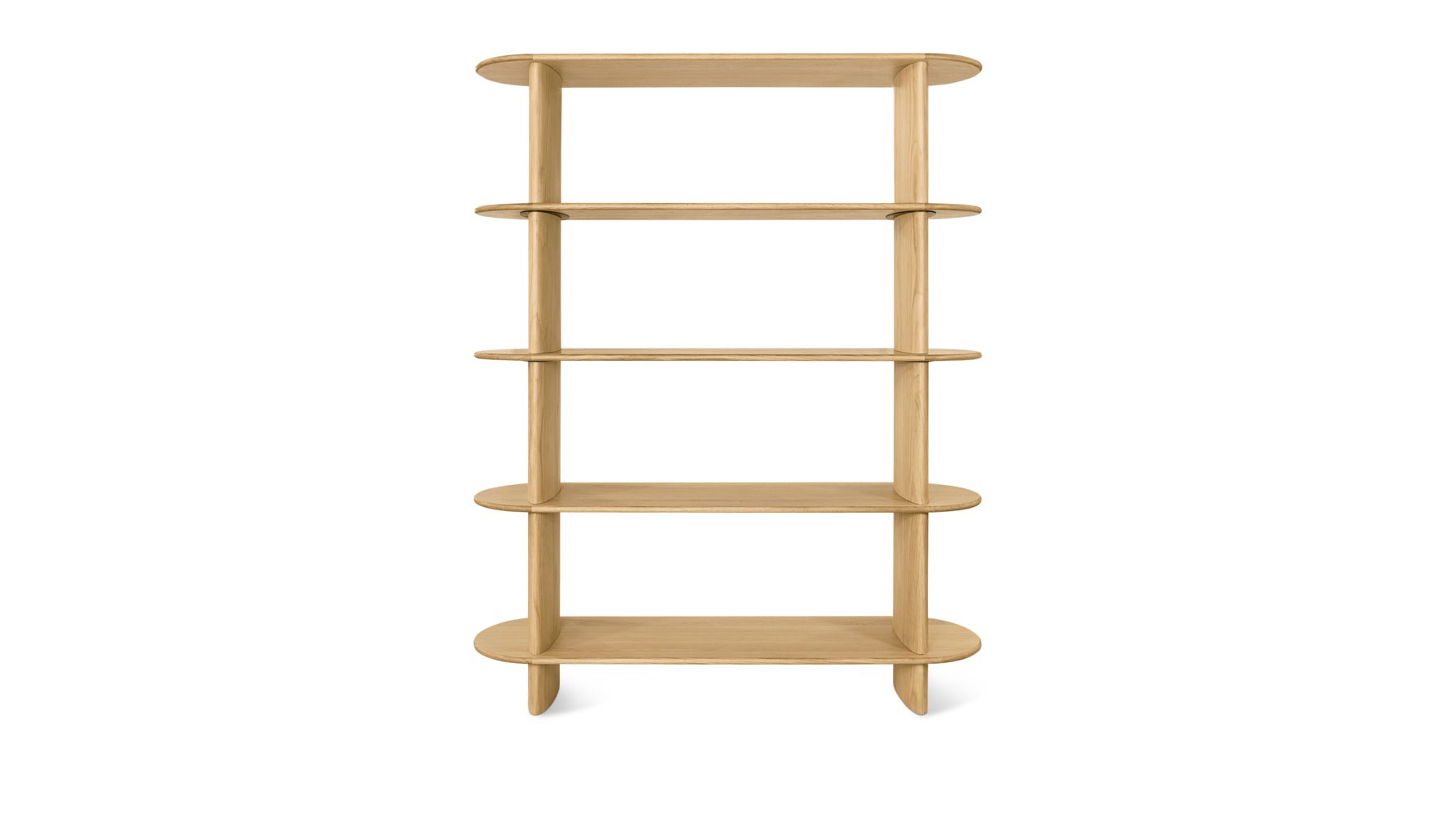 Union Bookshelf, White Oak - Sundays CompanySTO - YR - 012 - 024