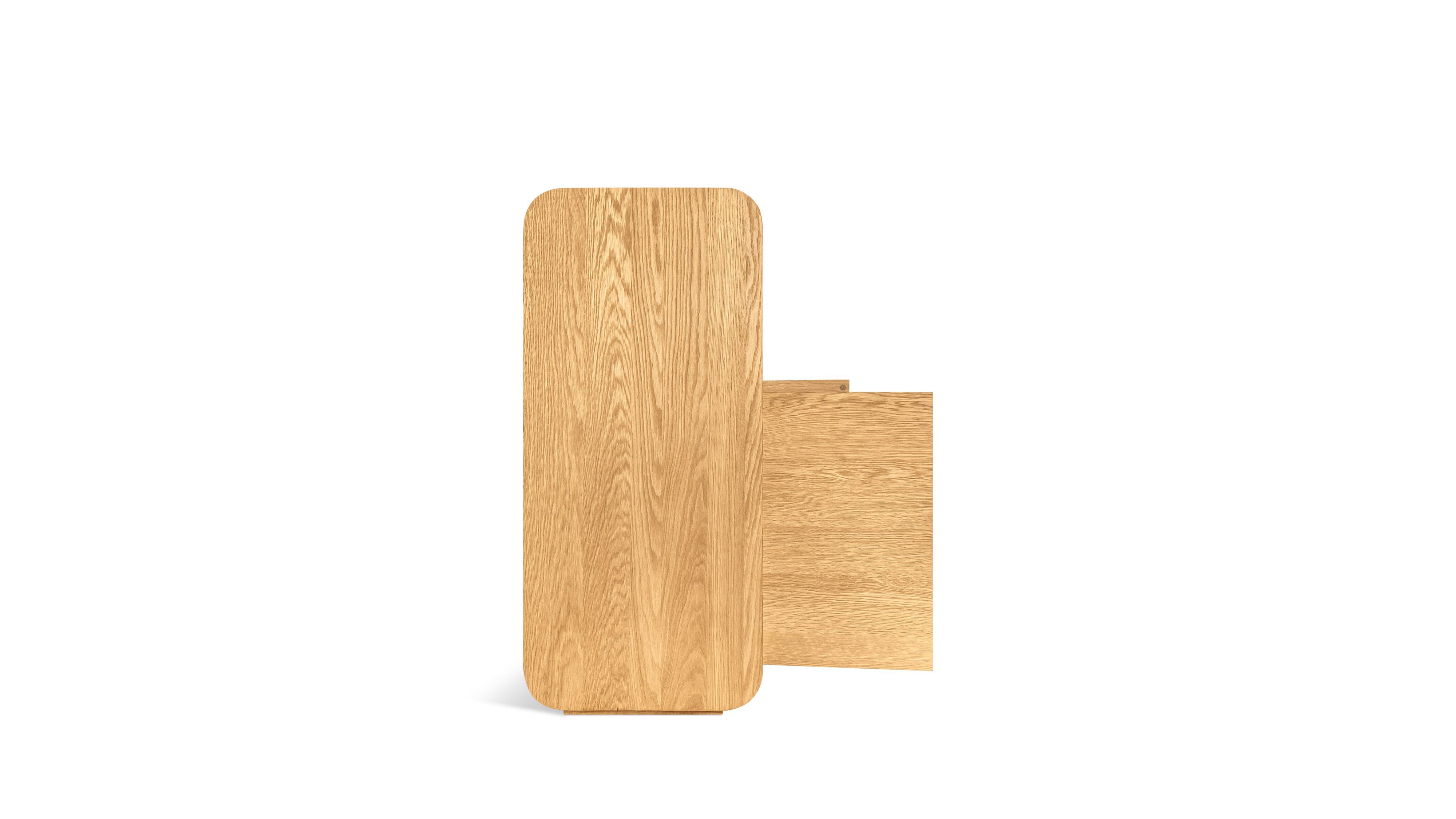 Roll Out Cabinet, White Oak