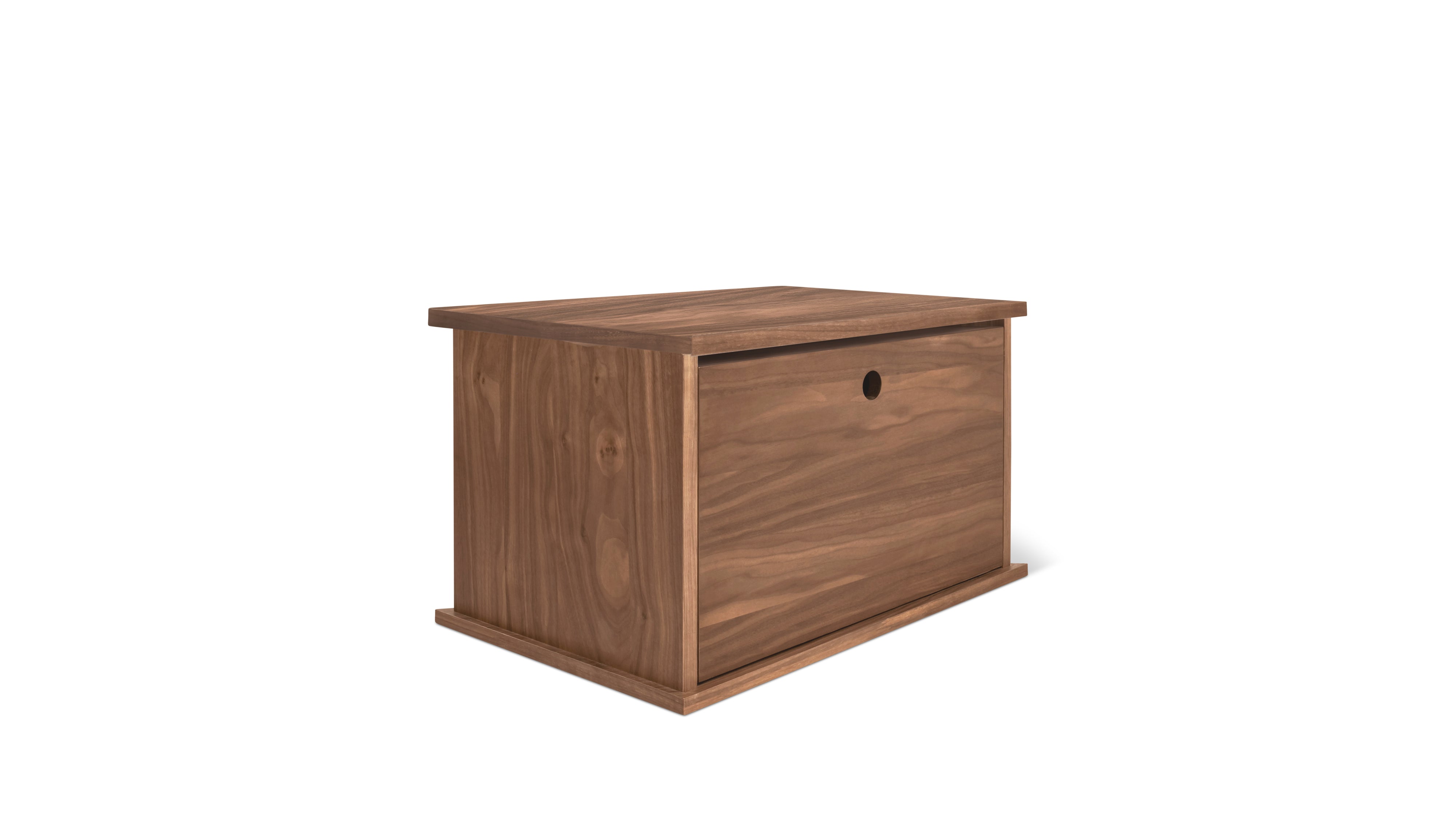 Keep Stacking Storage System 1-Piece, Closed, Walnut