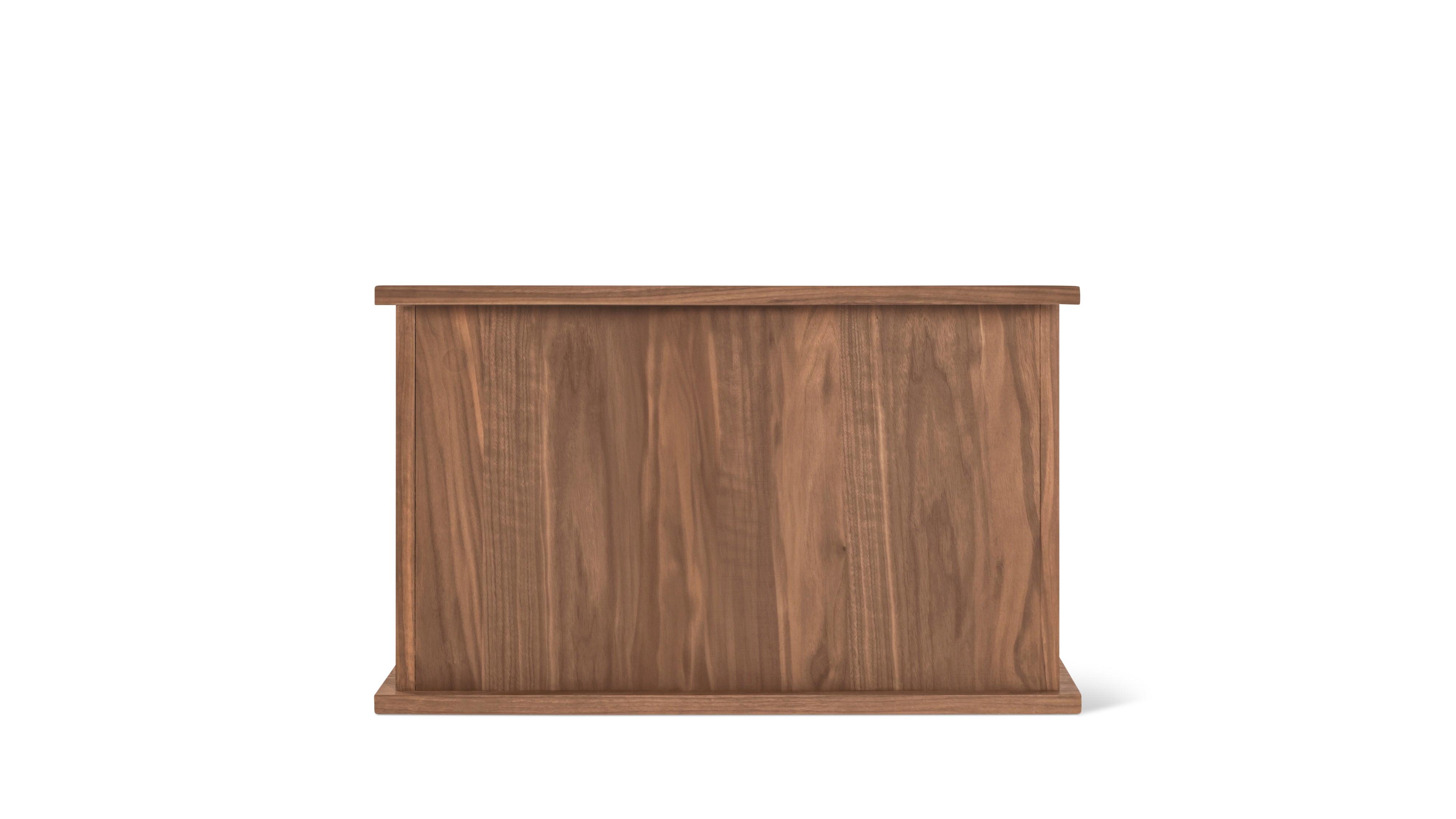 Keep Stacking Storage System 1-Piece, Closed, Walnut