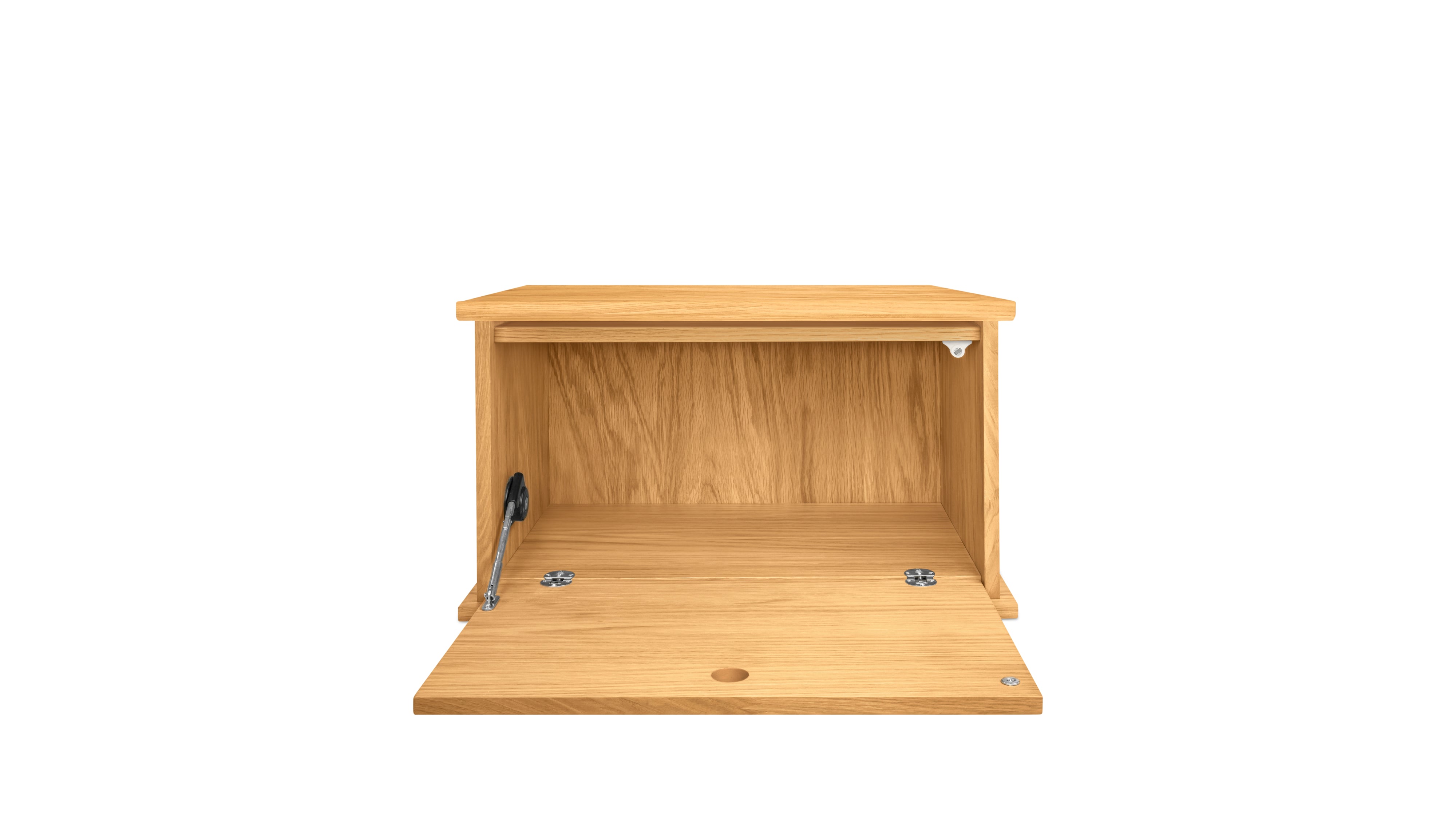 Keep Stacking Storage System 1-Piece, Closed, White Oak