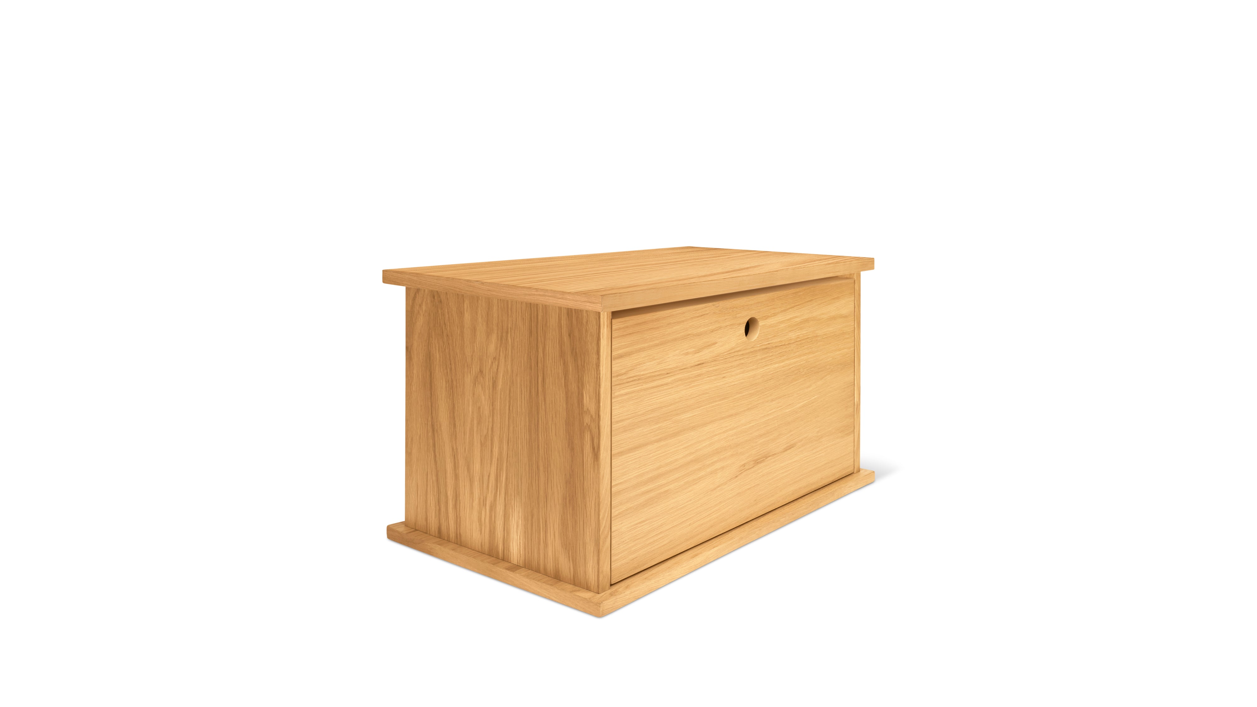 Keep Stacking Storage System 1-Piece, Closed, White Oak