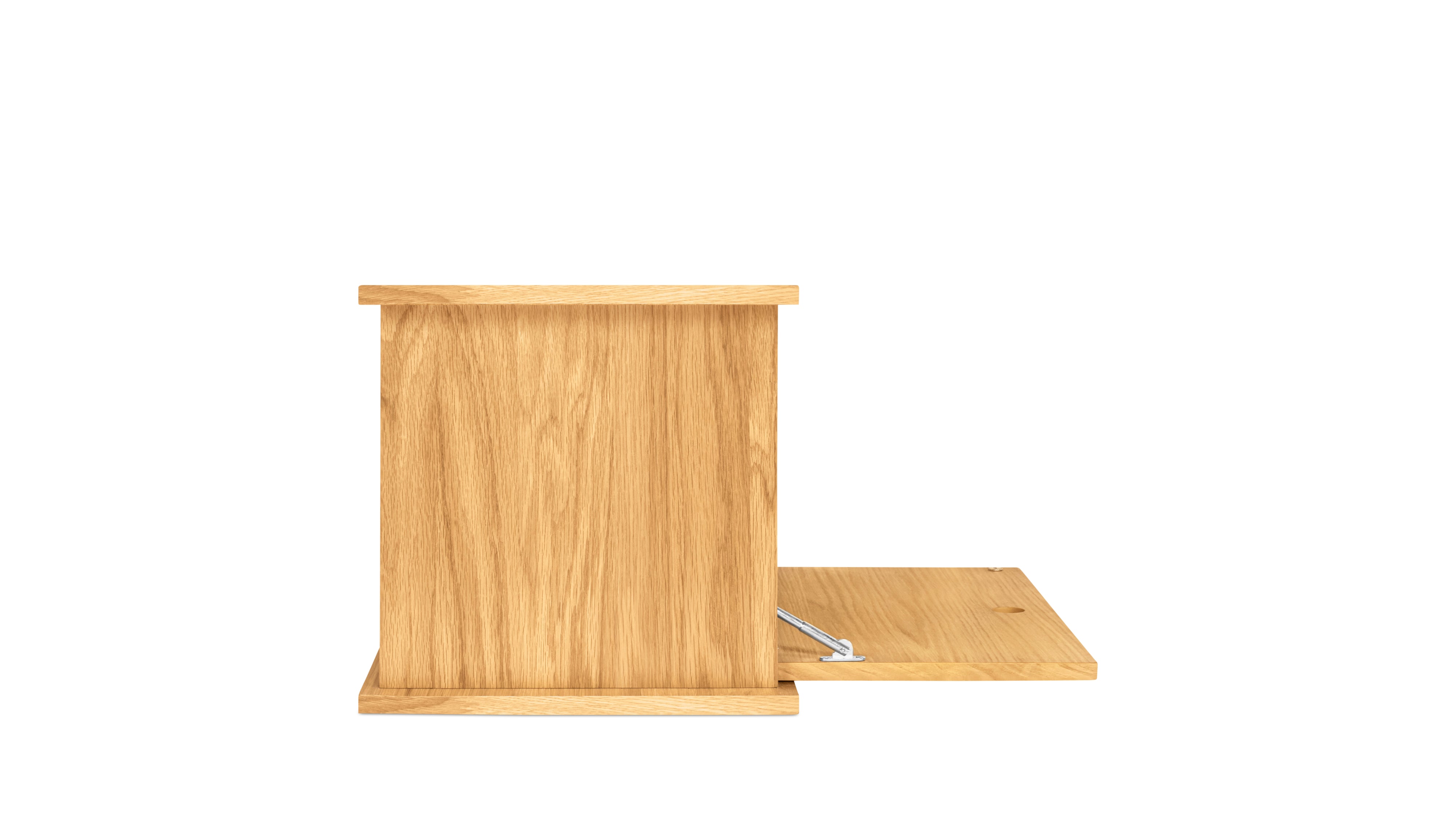Keep Stacking Storage System 1-Piece, Closed, White Oak