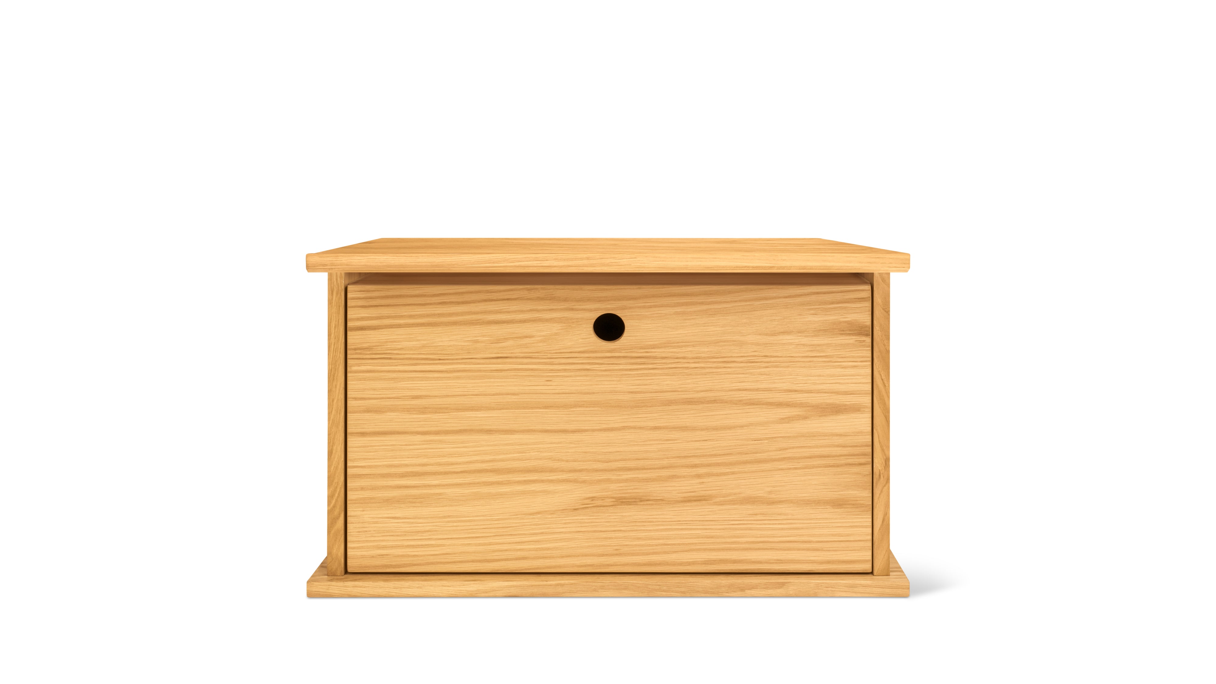 Keep Stacking Storage System 1-Piece, Closed, White Oak