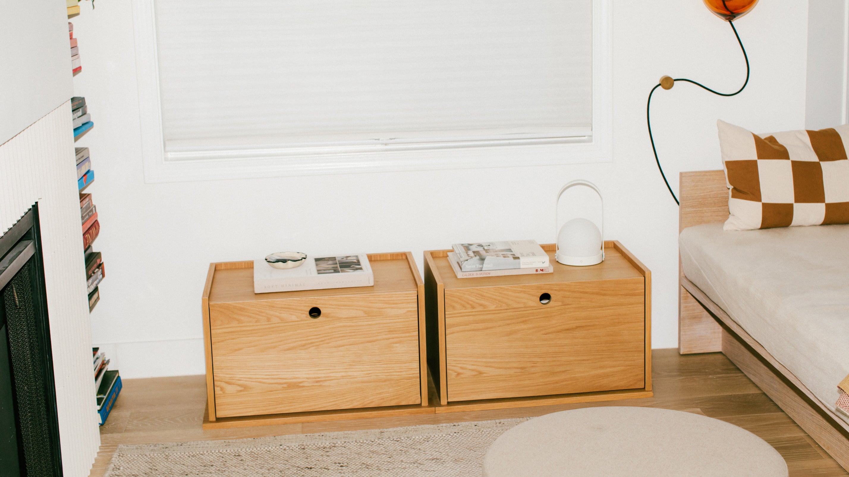 Keep Stacking Storage System 2-Piece, Closed, White Oak