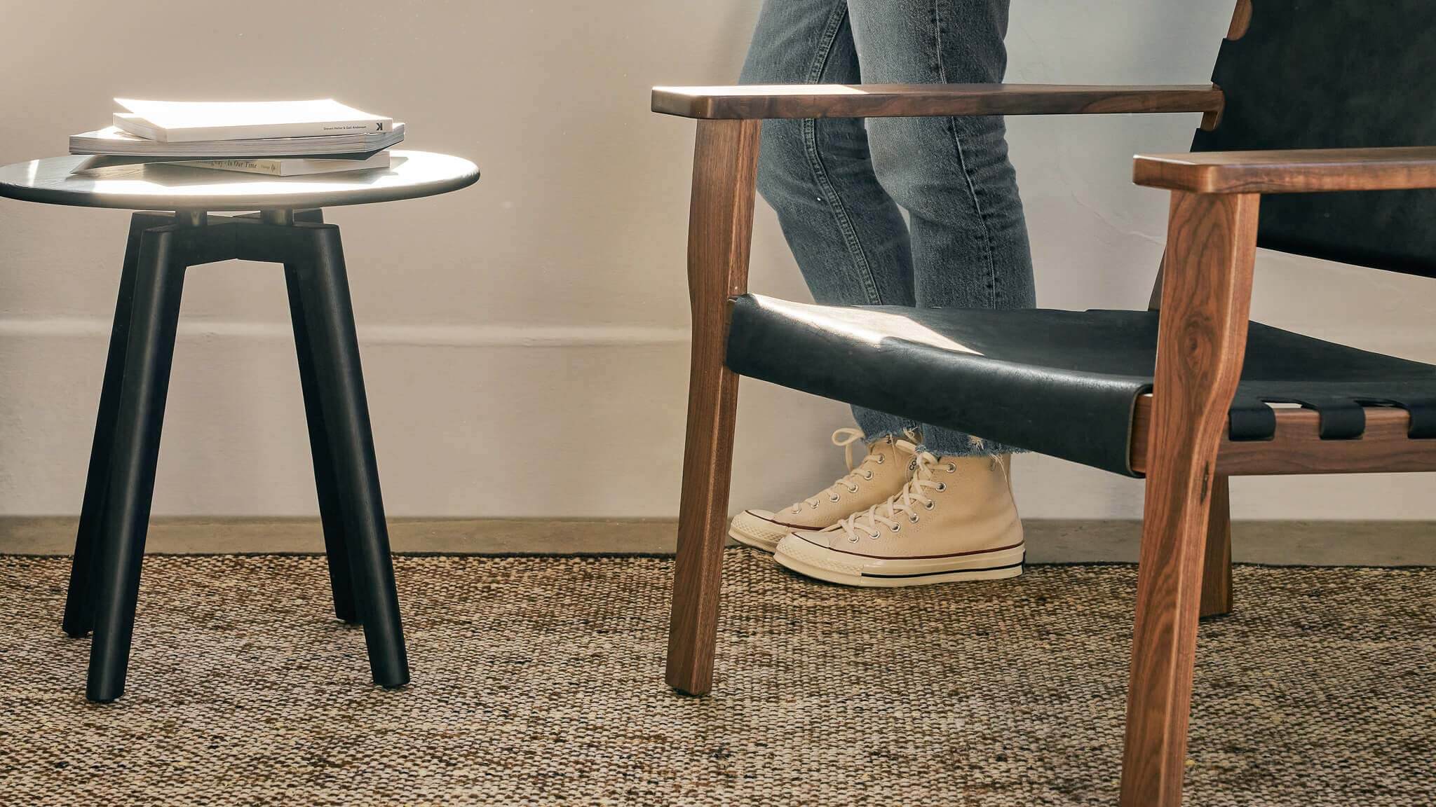 Gather Side Table, Black Stained Ash - Image 4