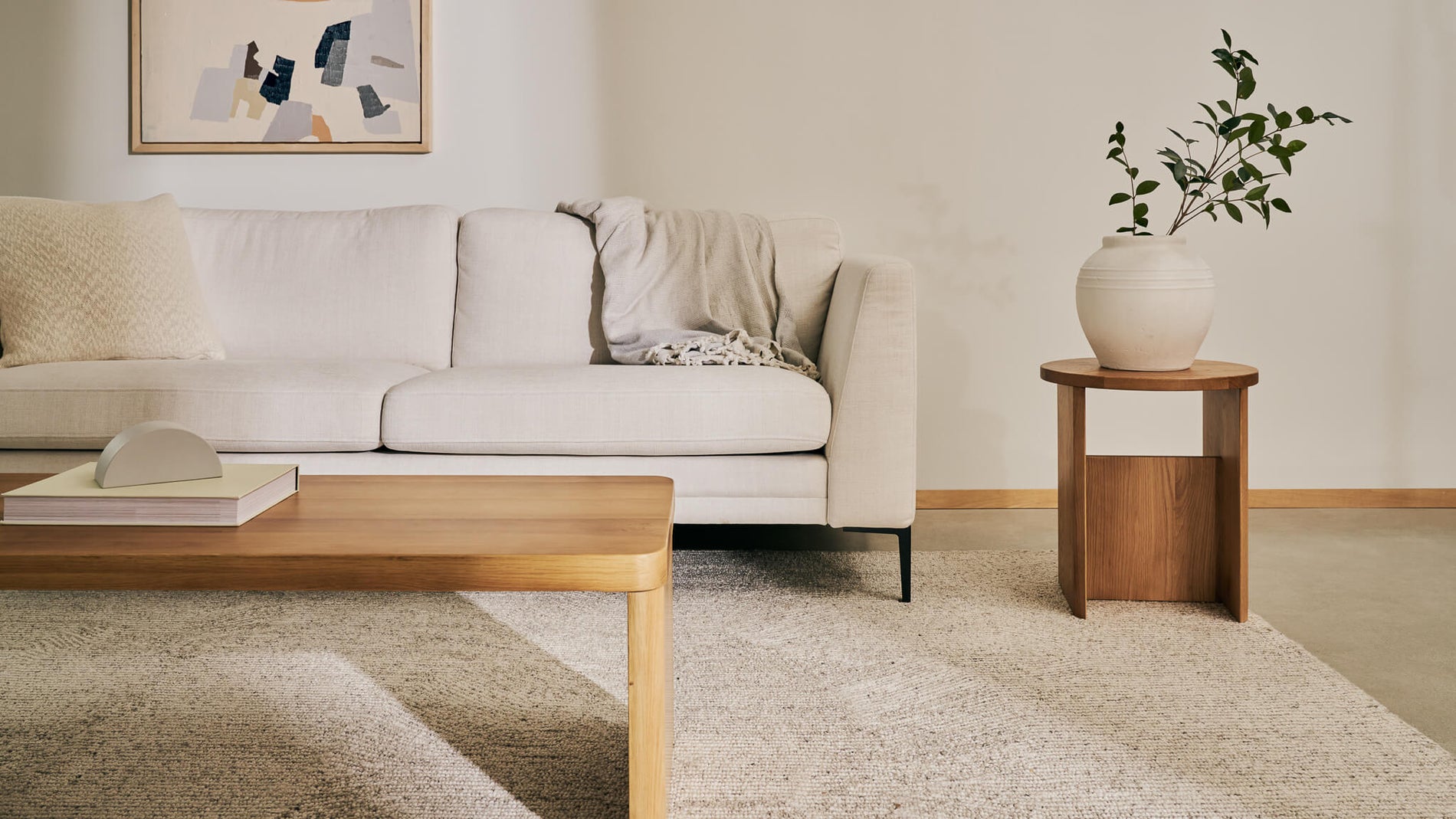 Sunday Sofa, Vanilla_image