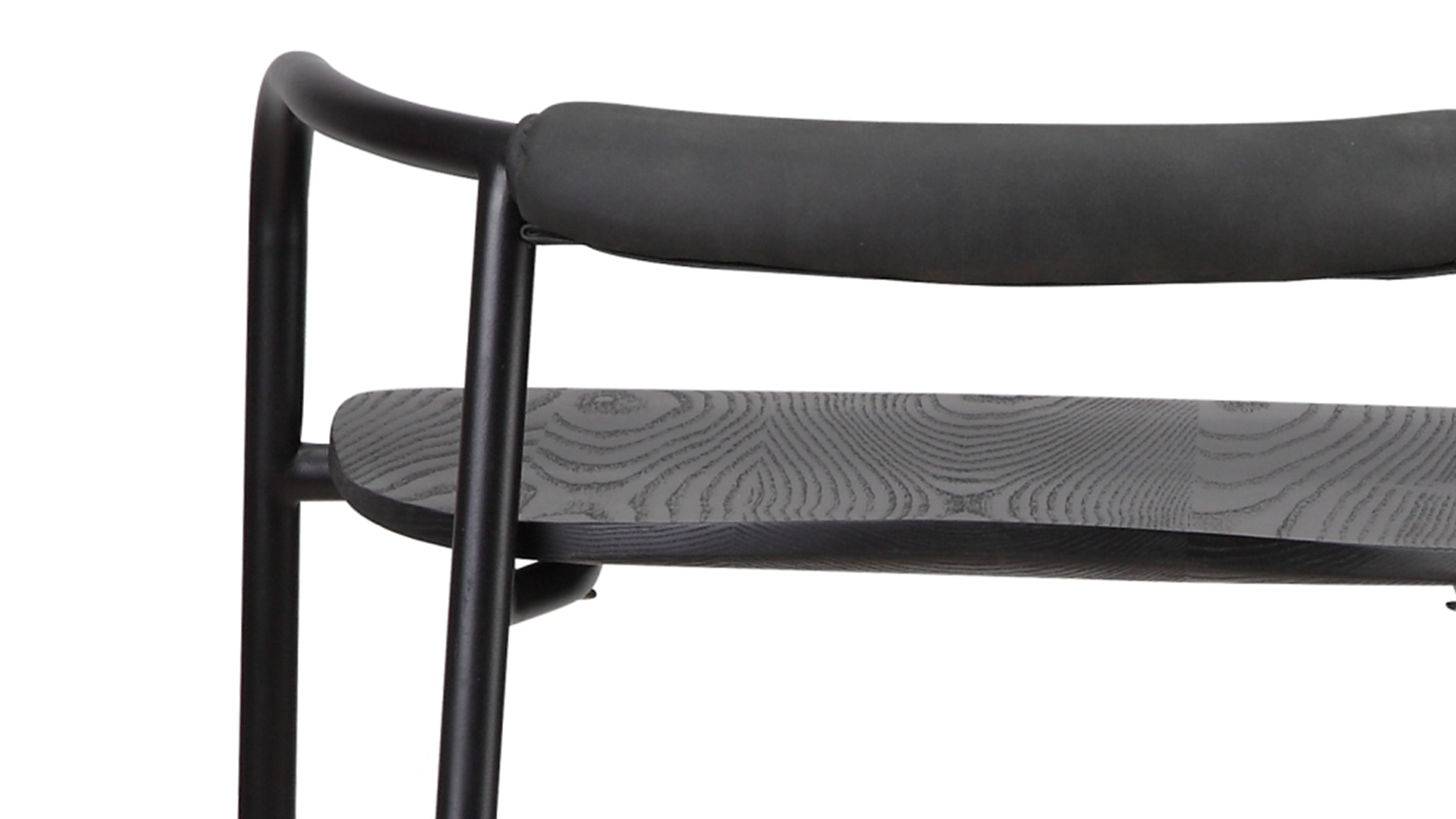 Slow Mornings Stool, Counter, Black/Black Metal - Image 7