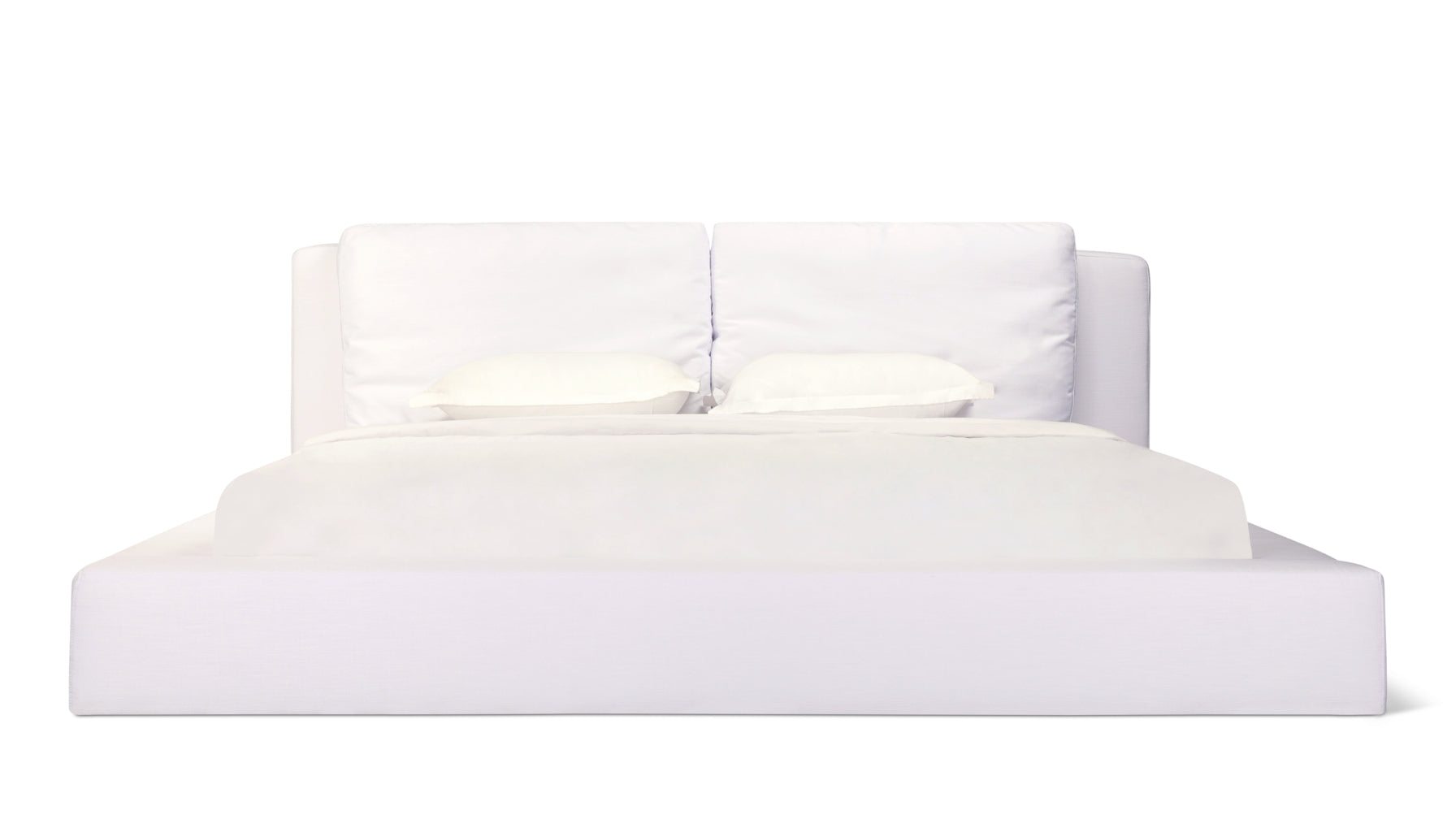 Movie Night™ Bed, King, White - Image 1
