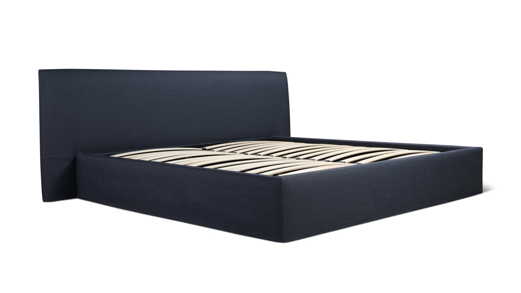 Wave Bed with Storage, King, Midnight - Image 5