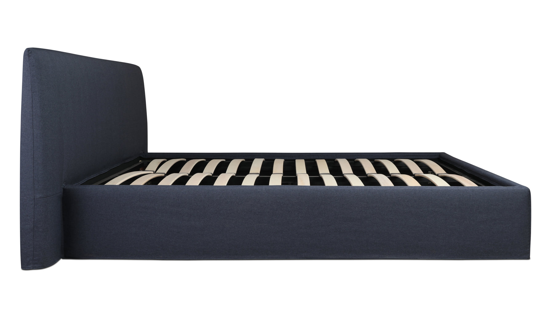 Wave Bed with Storage, King, Midnight - Image 4