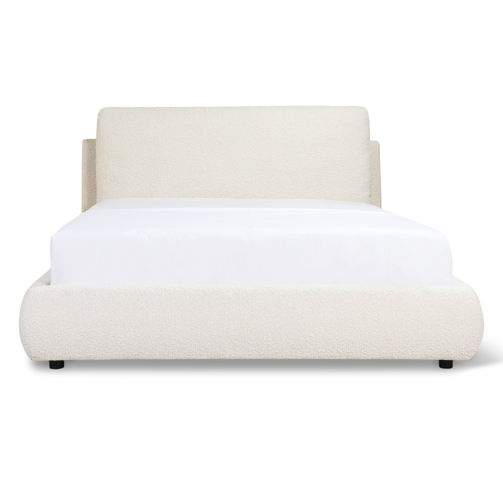 Cloud Bed, Full, Cream Boucle - Image 9
