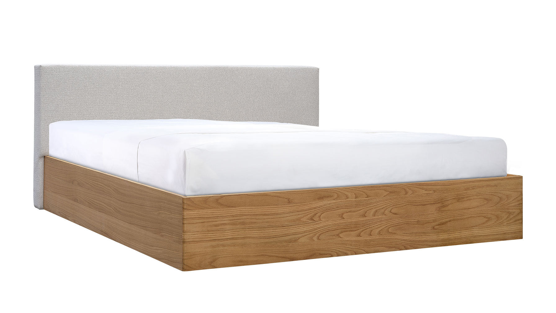 Spruced Up Bed, King, Oak - Image 2