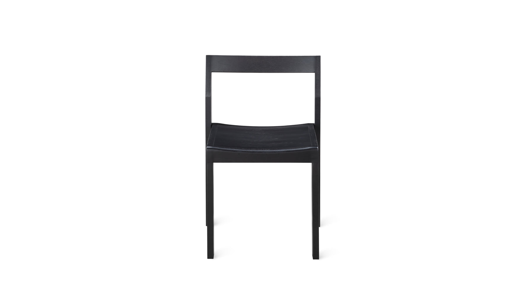 Plane Dining Chair (Set of Two), Black Oak - Image 5