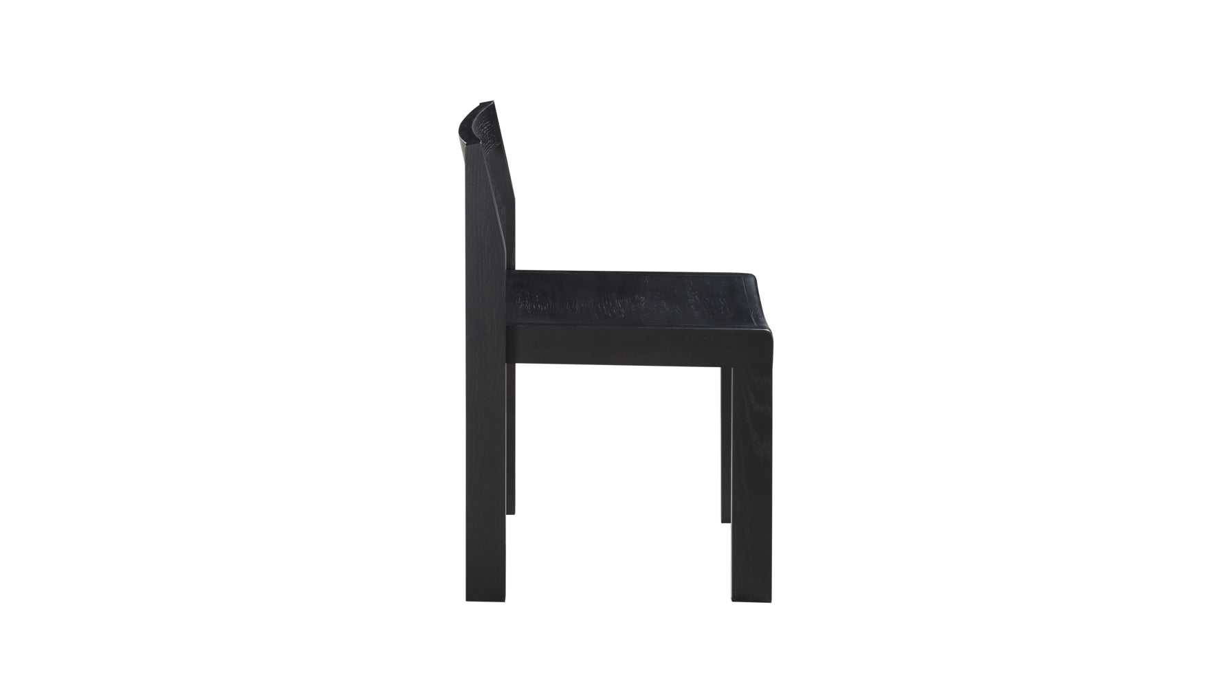 Plane Dining Chair (Set of Two), Black Oak - Image 6
