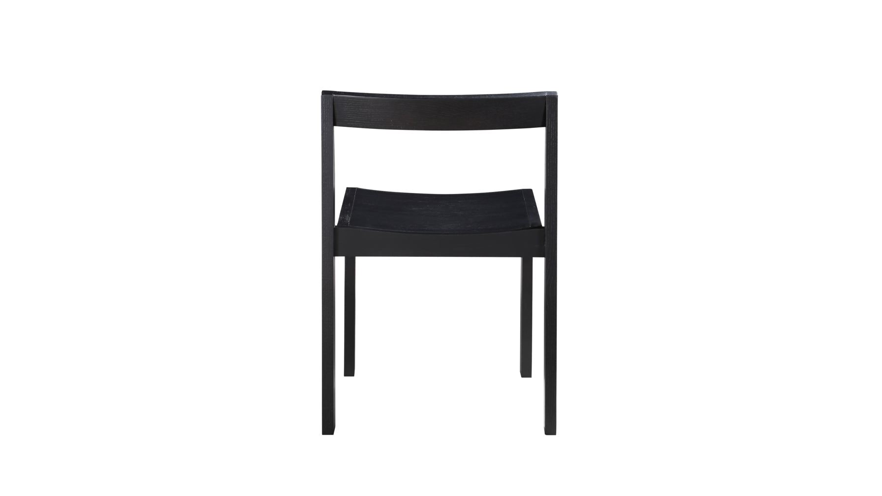 Plane Dining Chair (Set of Two), Black Oak - Image 7