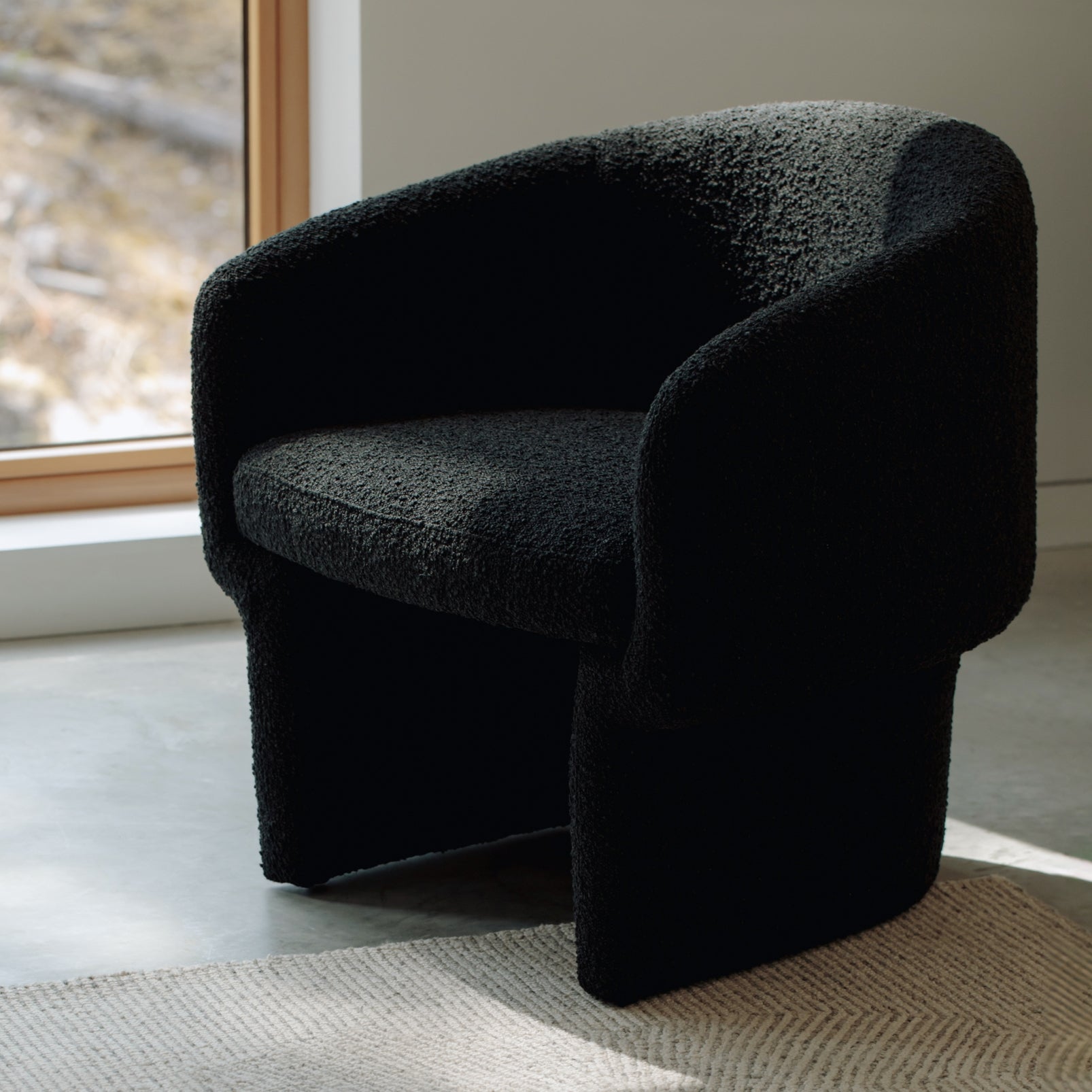 Embrace Lounge Chair, Black - Image 11