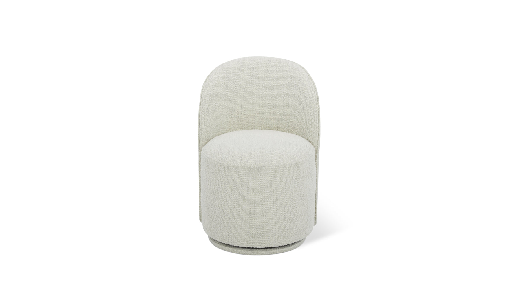 Dialed In Swivel Dining Chair, Sea Pearl - Image 2