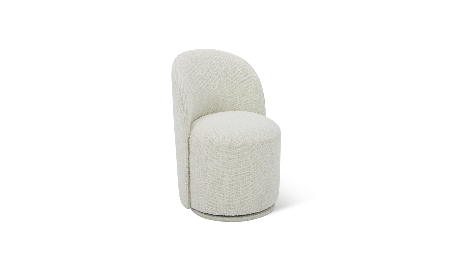 Dialed In Swivel Dining Chair, Sea Pearl - Image 1