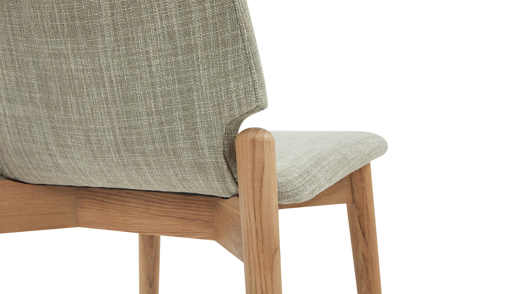 Dine In Dining Chair (Set of Two), Oak/Taupe Fabric - Image 9