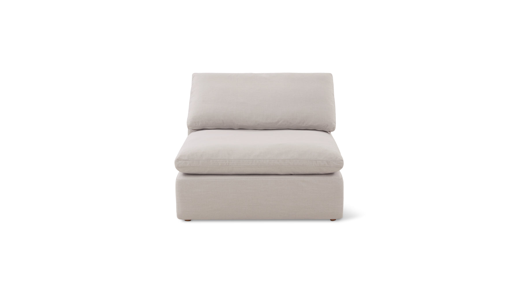 Slipcover - Movie Night™ Armless Chair, Standard, Clay - Image 1