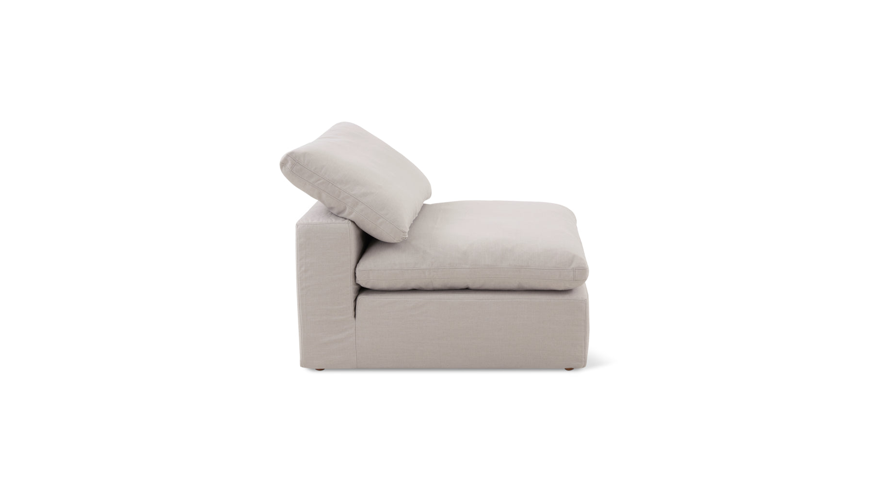 Movie Night™ Armless Chair, Standard, Clay - Image 7