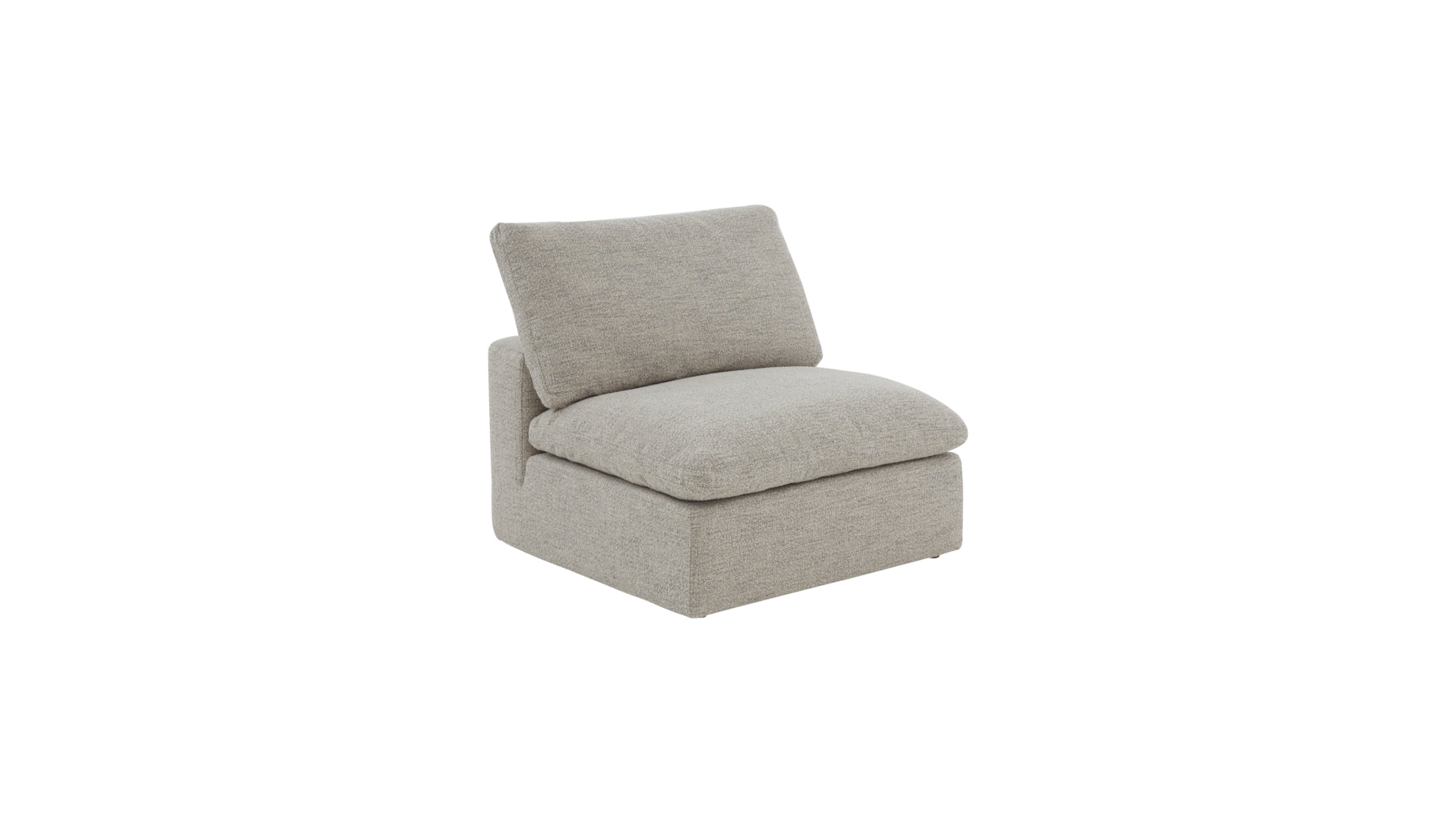 Movie Night™ Armless Chair, Large, Oatmeal - Image 3