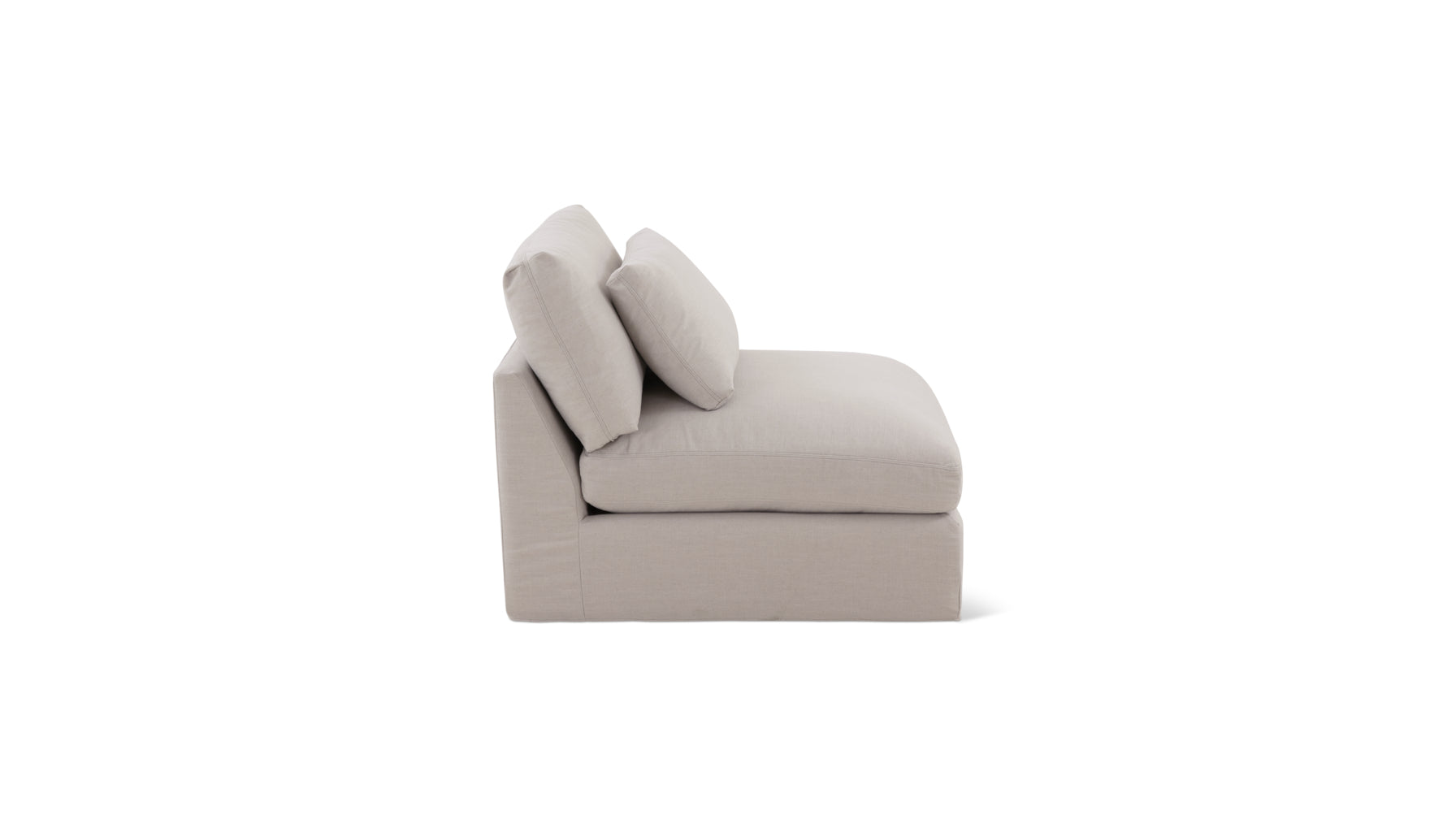 Get Together™ Armless Chair, Large, Clay - Image 6