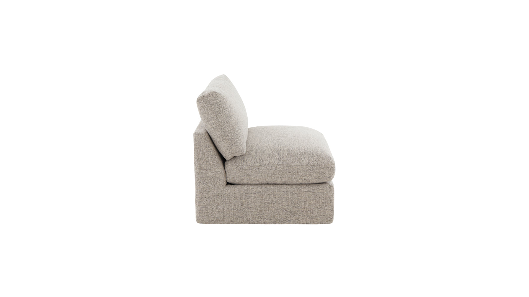 Get Together™ Armless Chair, Standard, Oatmeal - Image 5
