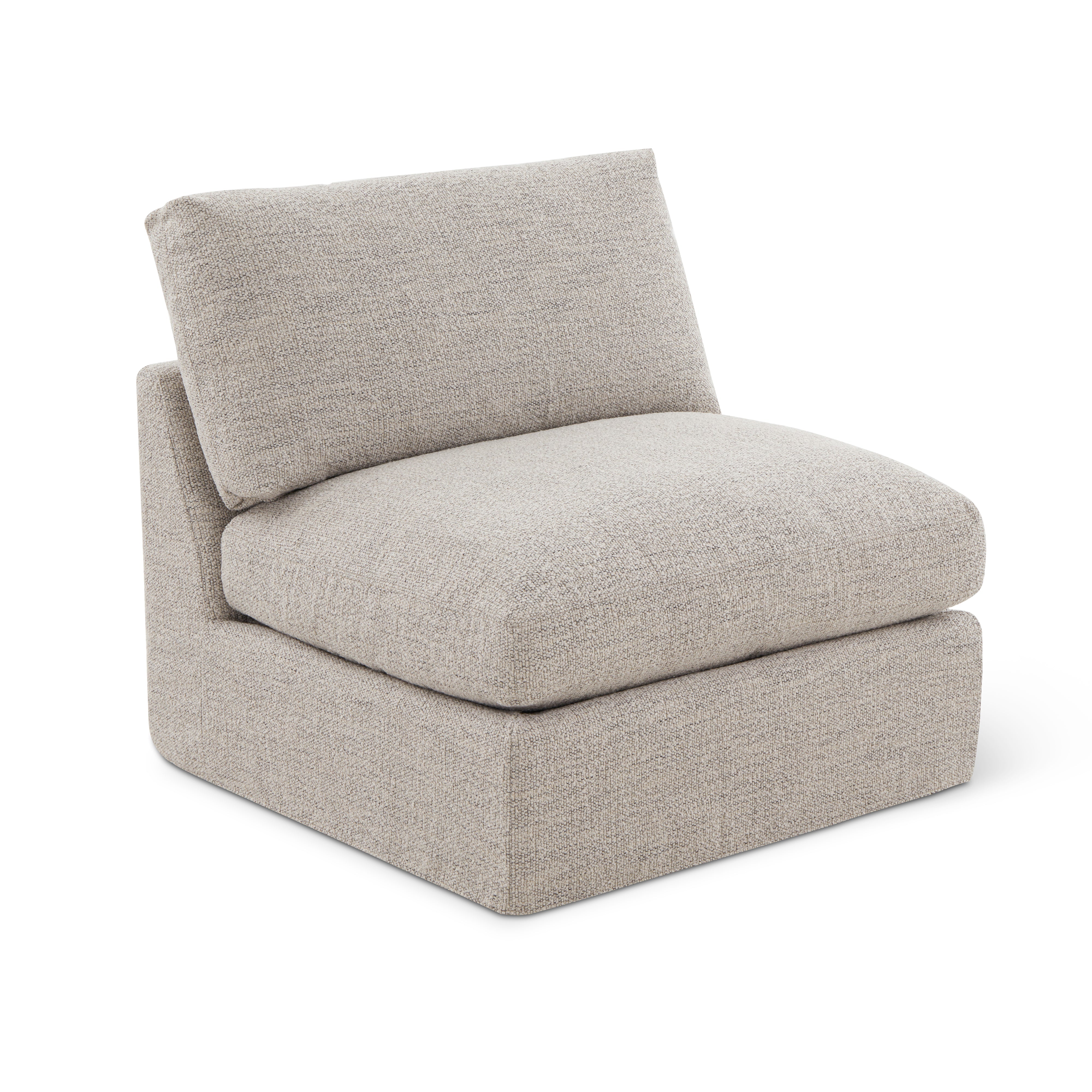 Get Together™ Armless Chair, Standard, Oatmeal - Image 9