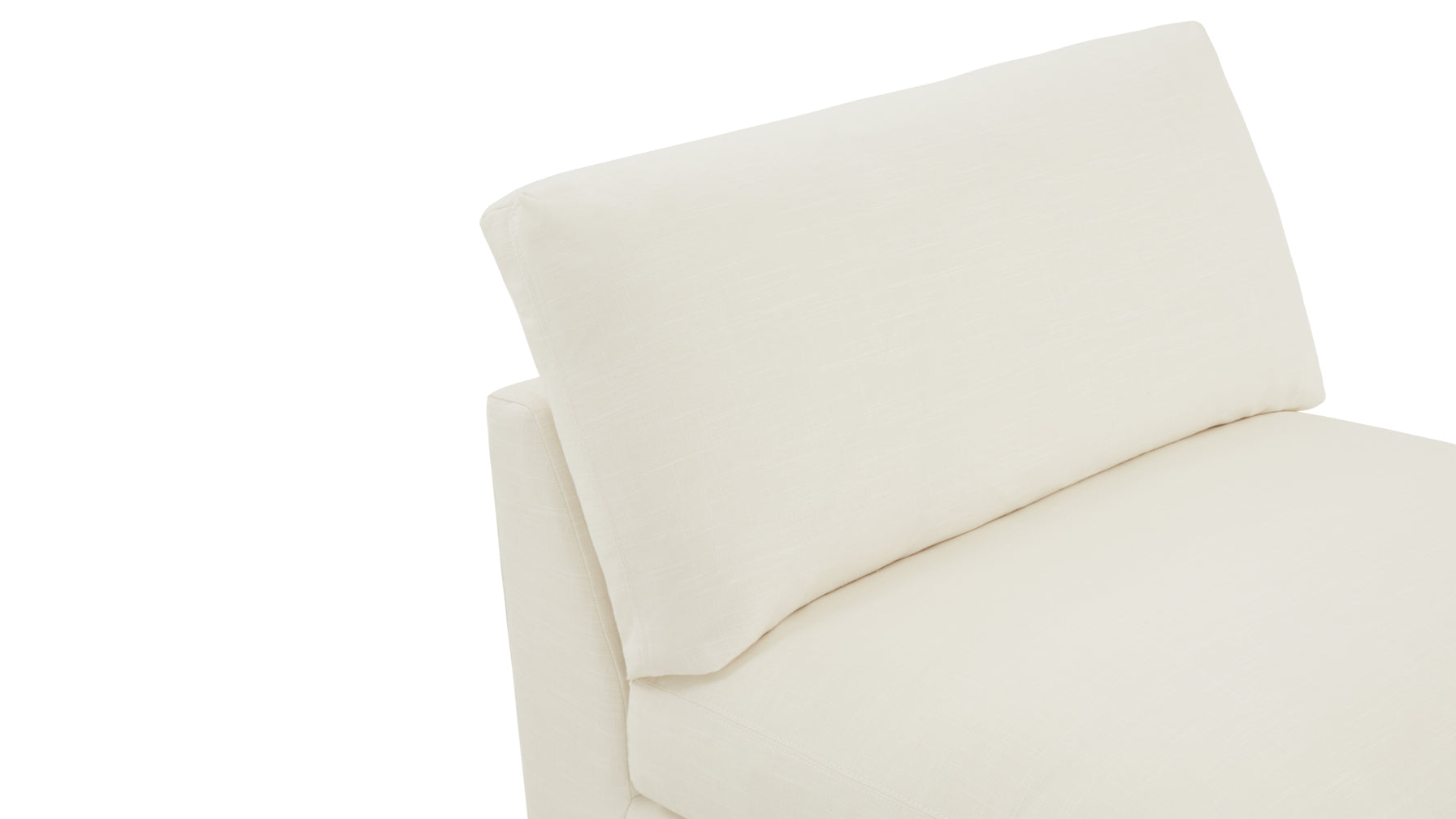 Get Together™ Armless Chair, Standard, Cream Linen - Image 10