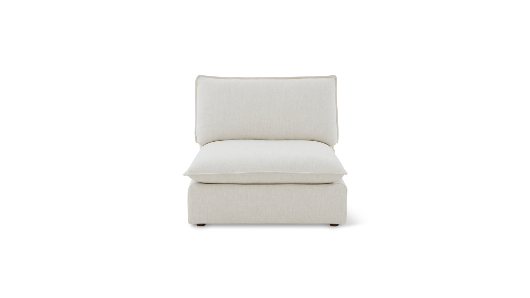 Chill Time Armless Chair, Birch - Image 1