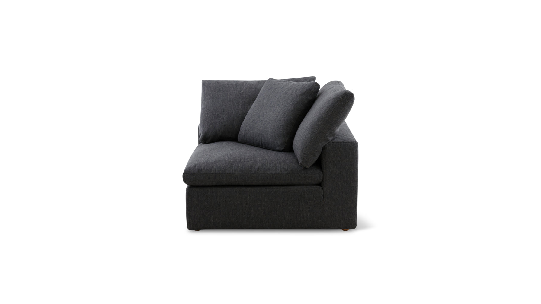 Slipcover - Movie Night™ Corner Chair, Standard, Dark Shadow (Left or Right) - Image 1