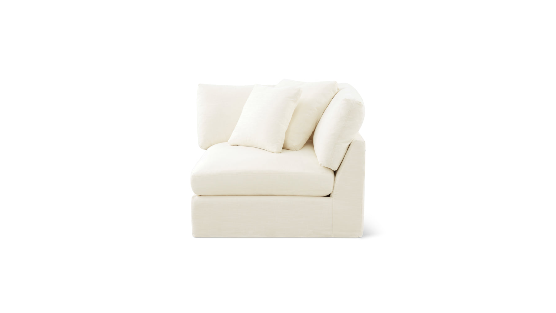 Get Together™ Corner Chair, Large, Cream Linen - Image 1